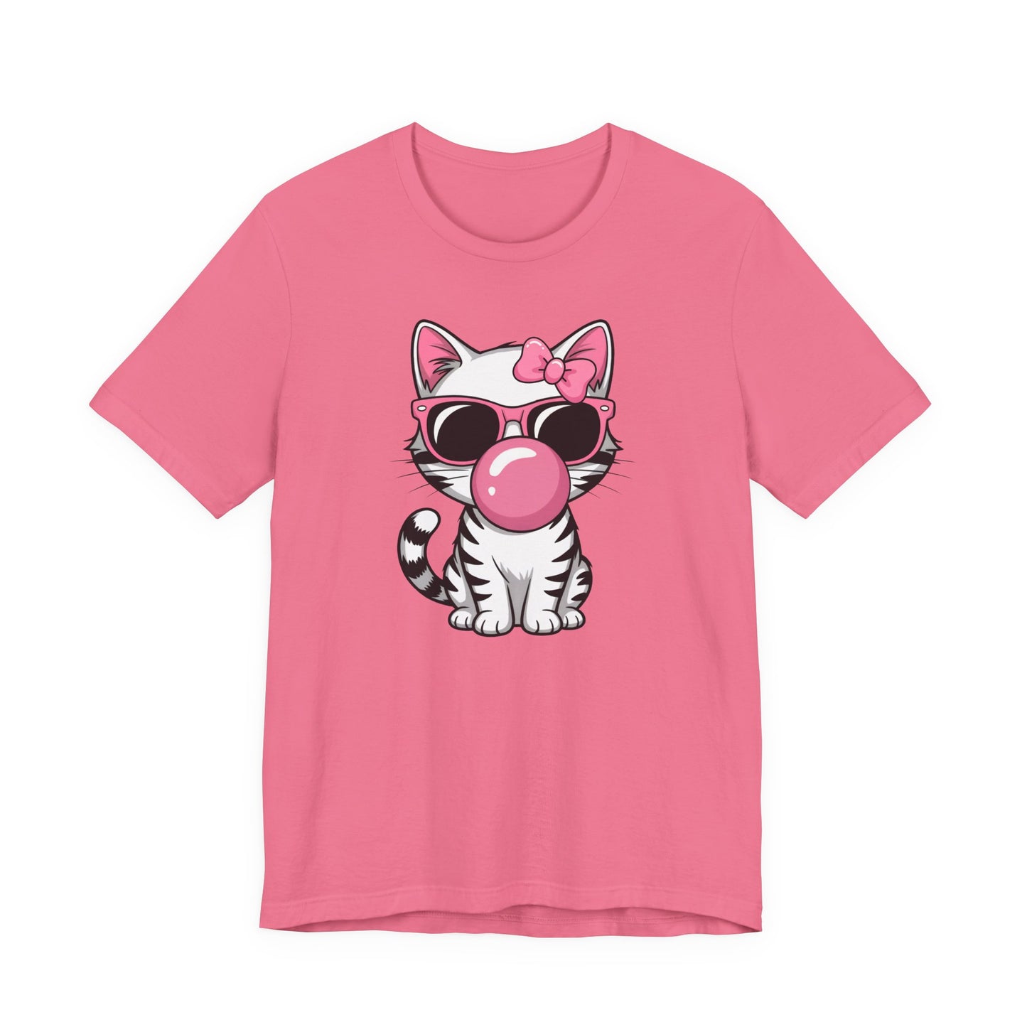 Bubble Gum Girl Kitty T-Shirt