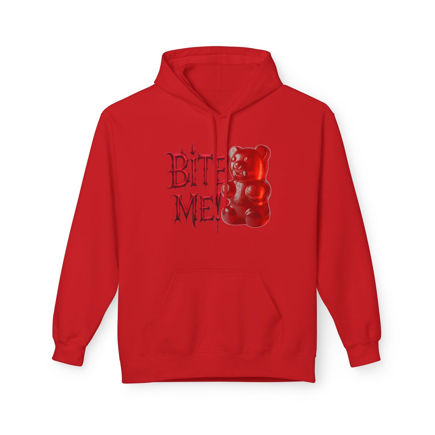 Gummy Bear Hoodie Bite Me! | Cozy Gift for Candy Lovers, Halloween Treat, Fun Streetwear
