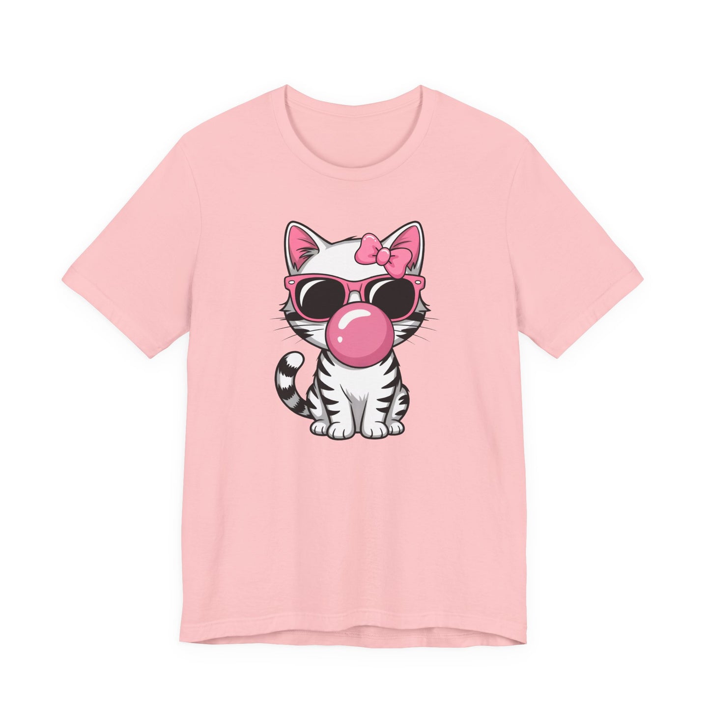 Bubble Gum Girl Kitty T-Shirt