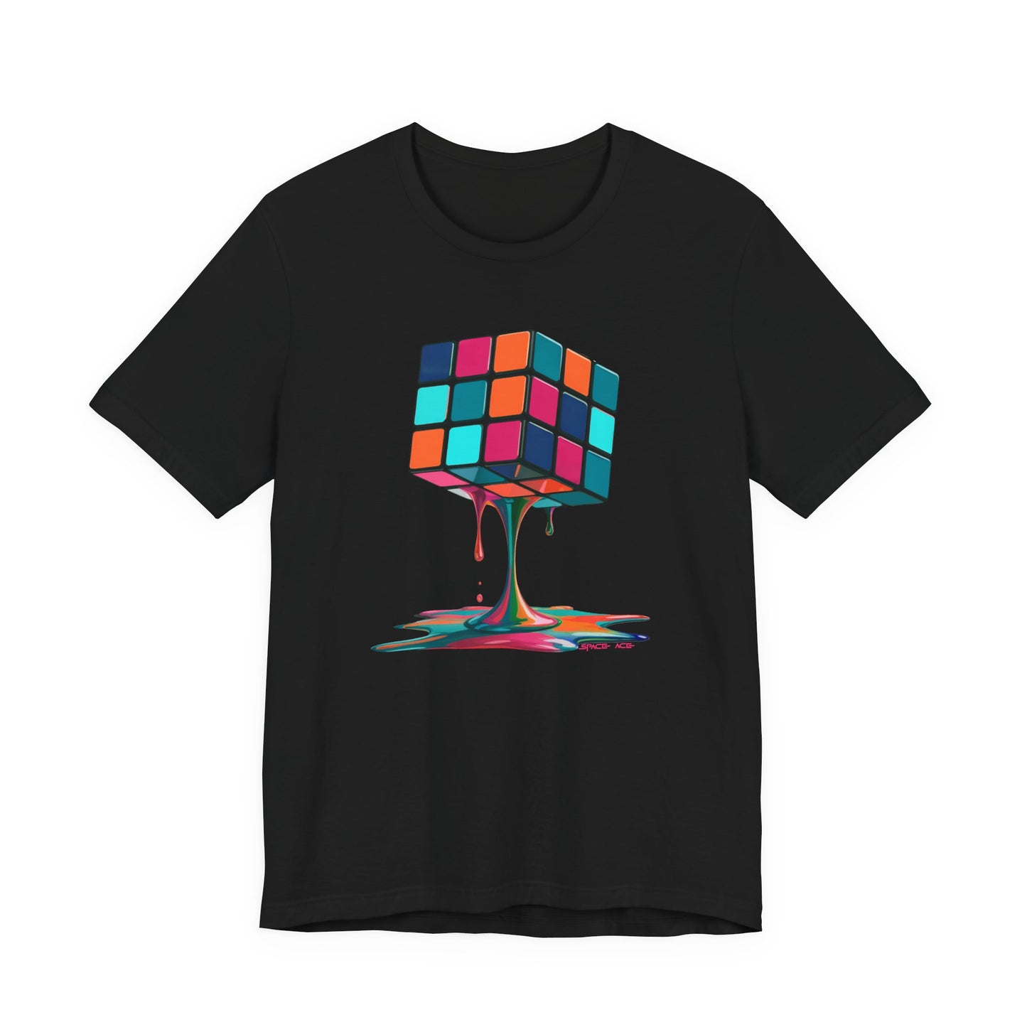 Puzzle Cube Tee, Retro Graphic Shirt, Unisex T-Shirt, Gift for Gamers, Fun Casual Wear, Trendy Street Fashion