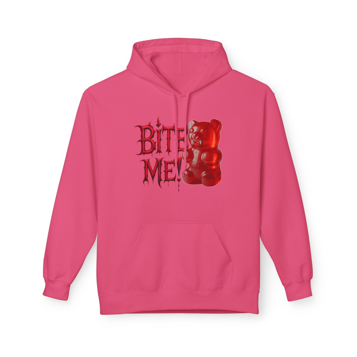 Gummy Bear Hoodie Bite Me! | Cozy Gift for Candy Lovers, Halloween Treat, Fun Streetwear