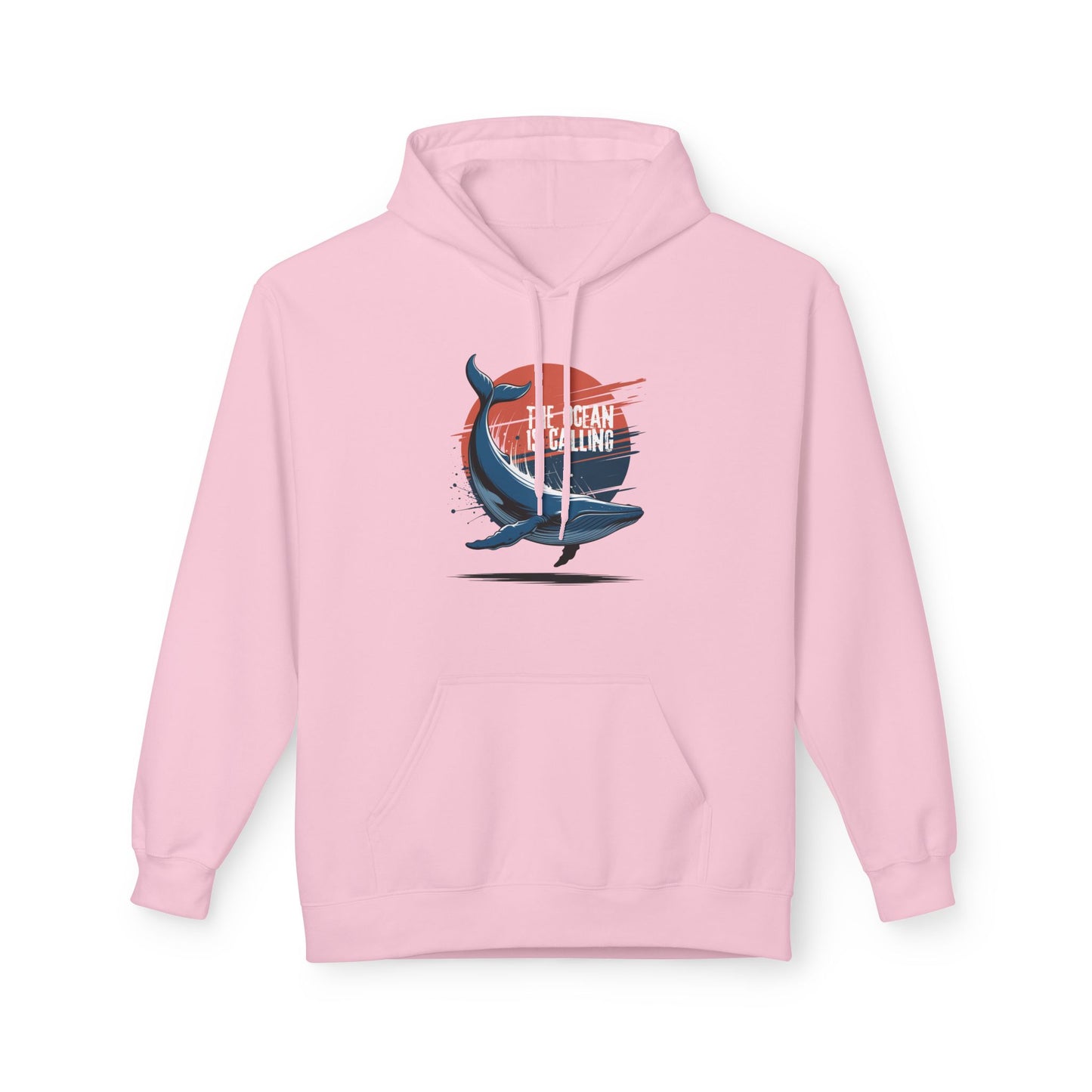 Whale Lover's Hoodie - Cozy Ocean Design, Gift for Beach Lovers, Casual Wear, Birthday Present, Eco-Friendly Apparel