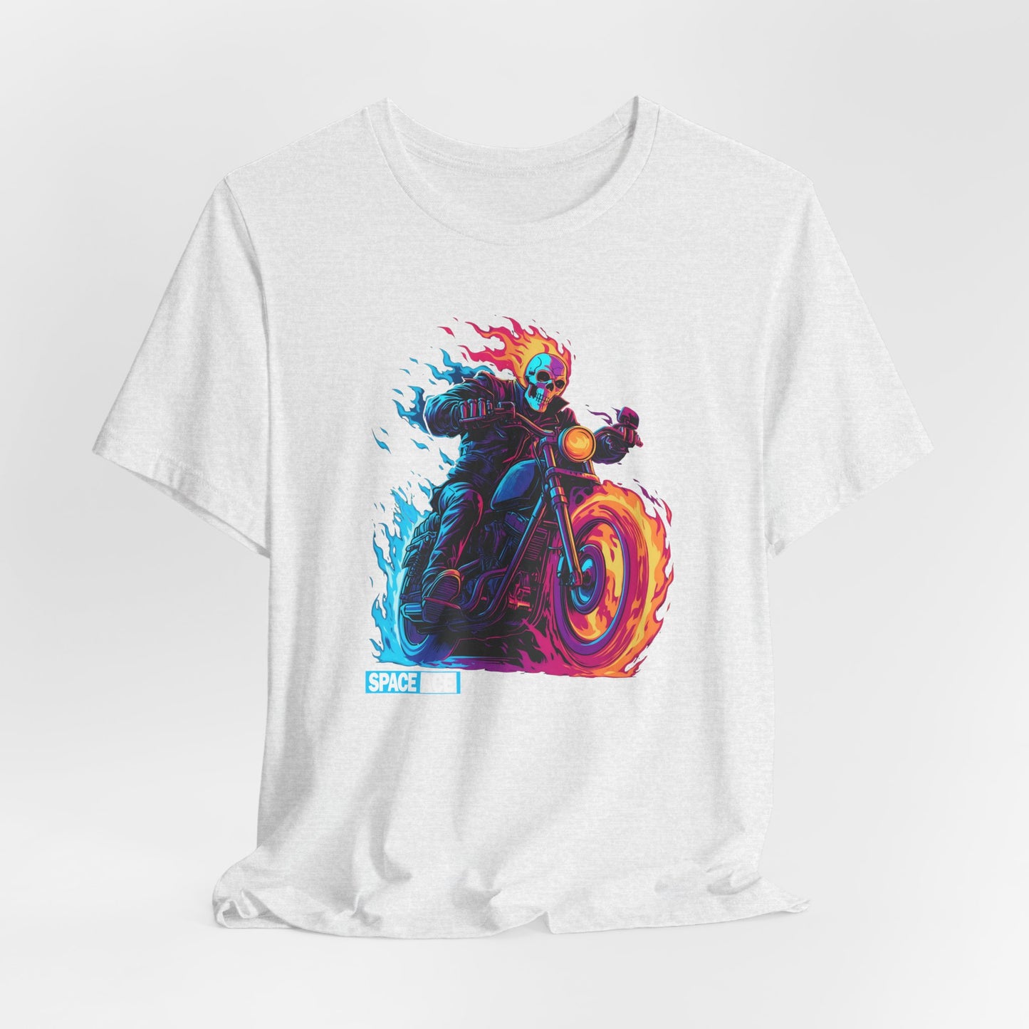 Hero Series - Flaming Bike T-Shirt