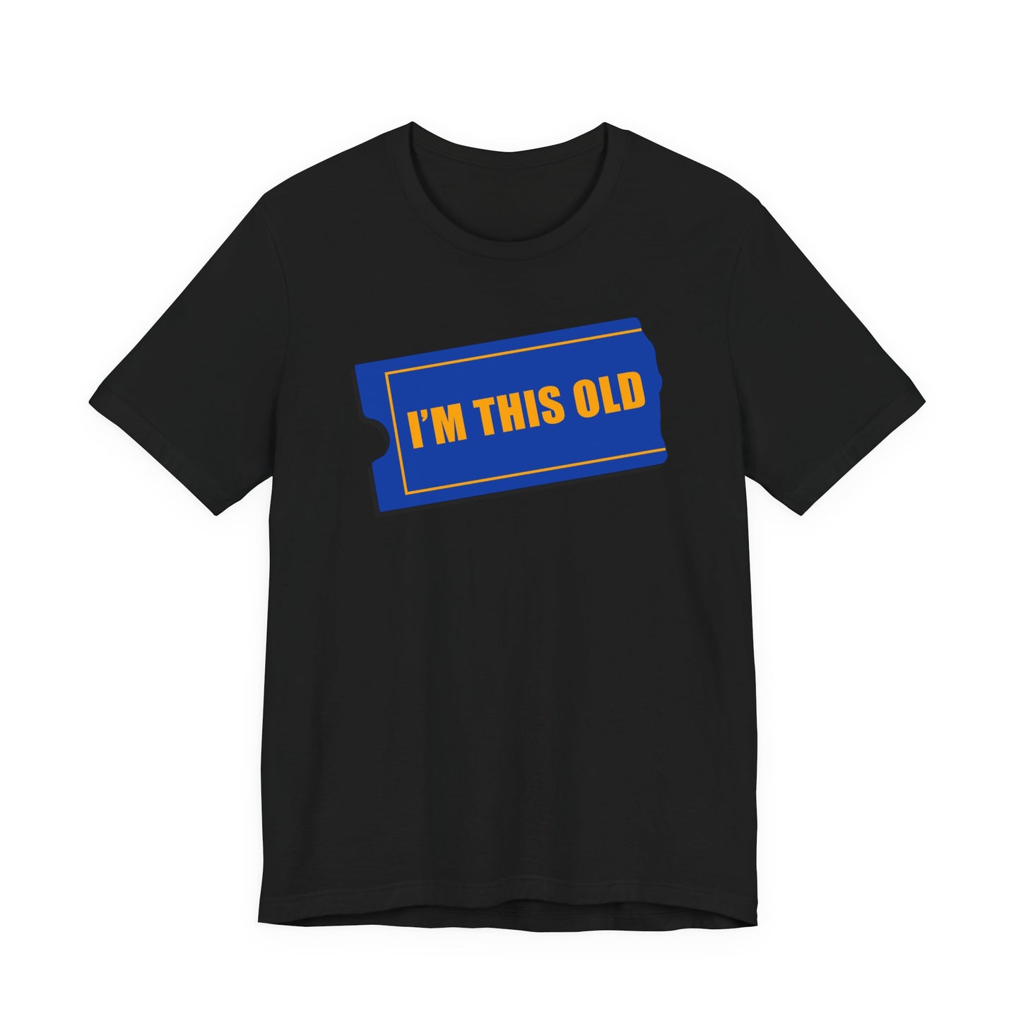 I am This Old Blockbuster Tshirt, novelty tee, Retro vintage logos