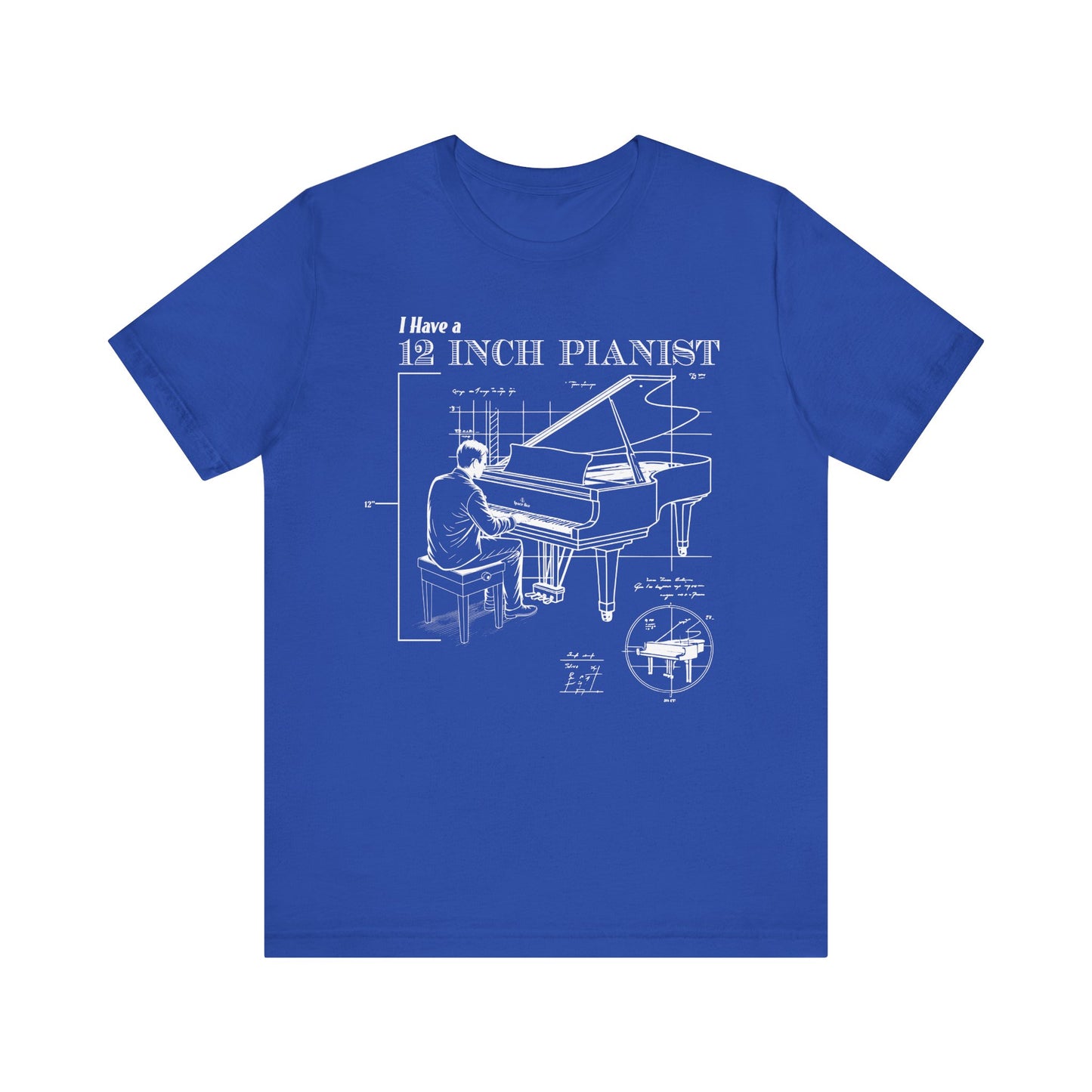 12 Inch Pianist T-Shirt