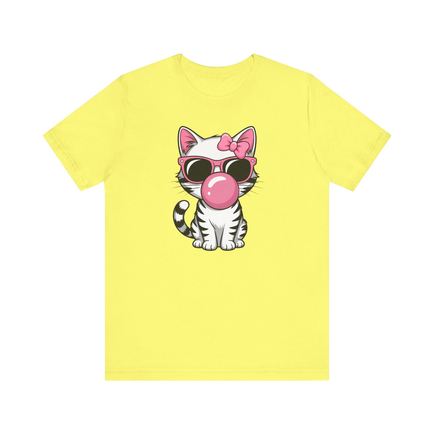 Bubble Gum Girl Kitty T-Shirt