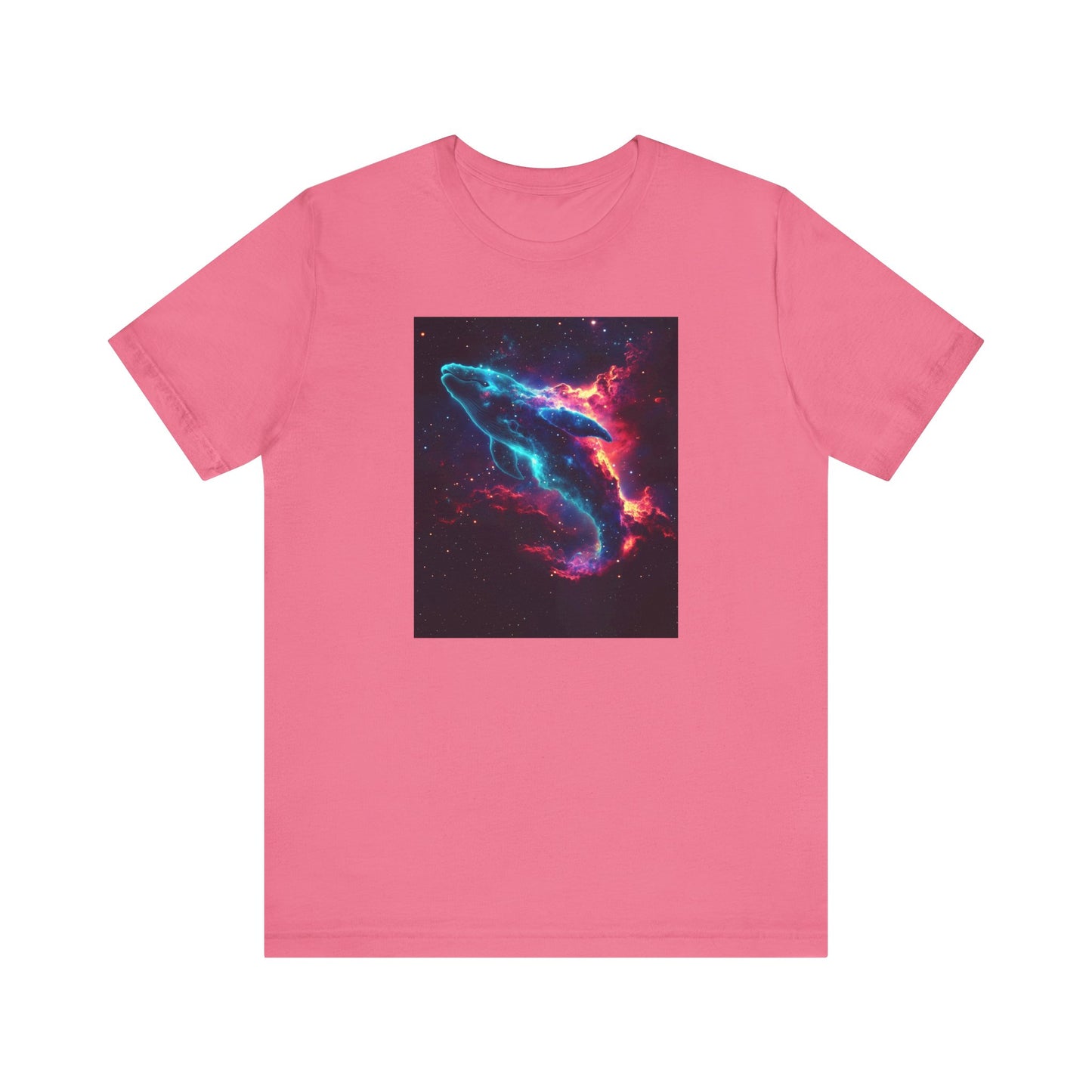 Space Nebula Series - Cosmic Whale T-Shirt