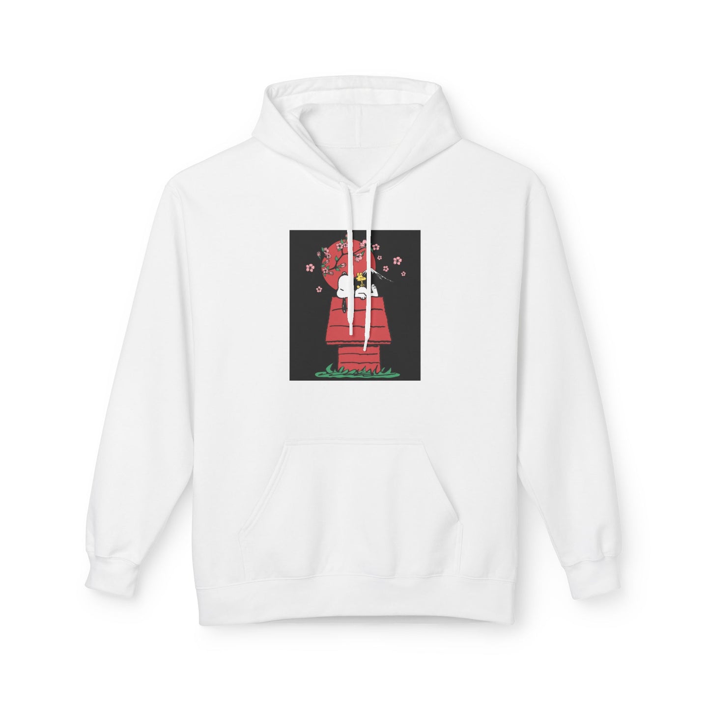 Fun Floral Cartoon Hoodie, Unisex Hoodie, Cute Sweatshirt, Gift for Him/Her/Teen, Casual Wear, Cozy Gift for Any Occasion