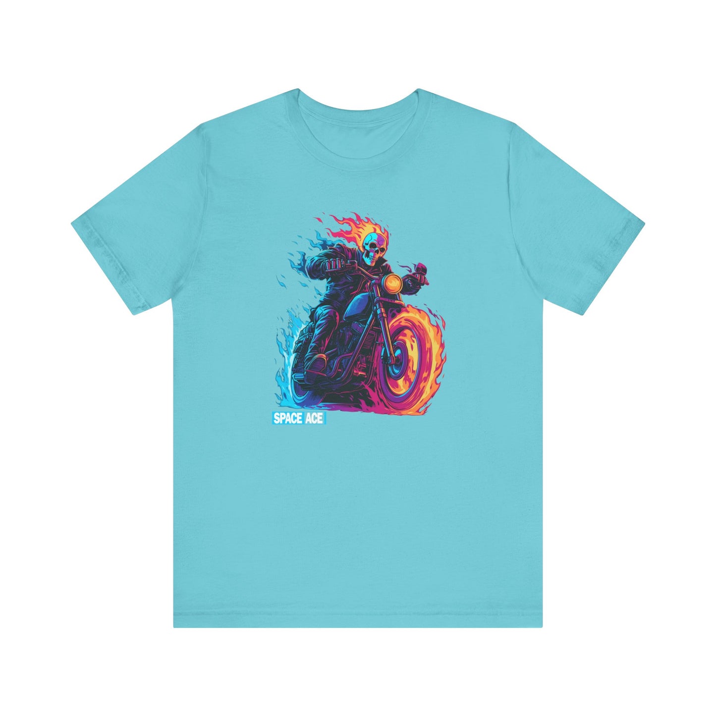 Hero Series - Flaming Bike T-Shirt