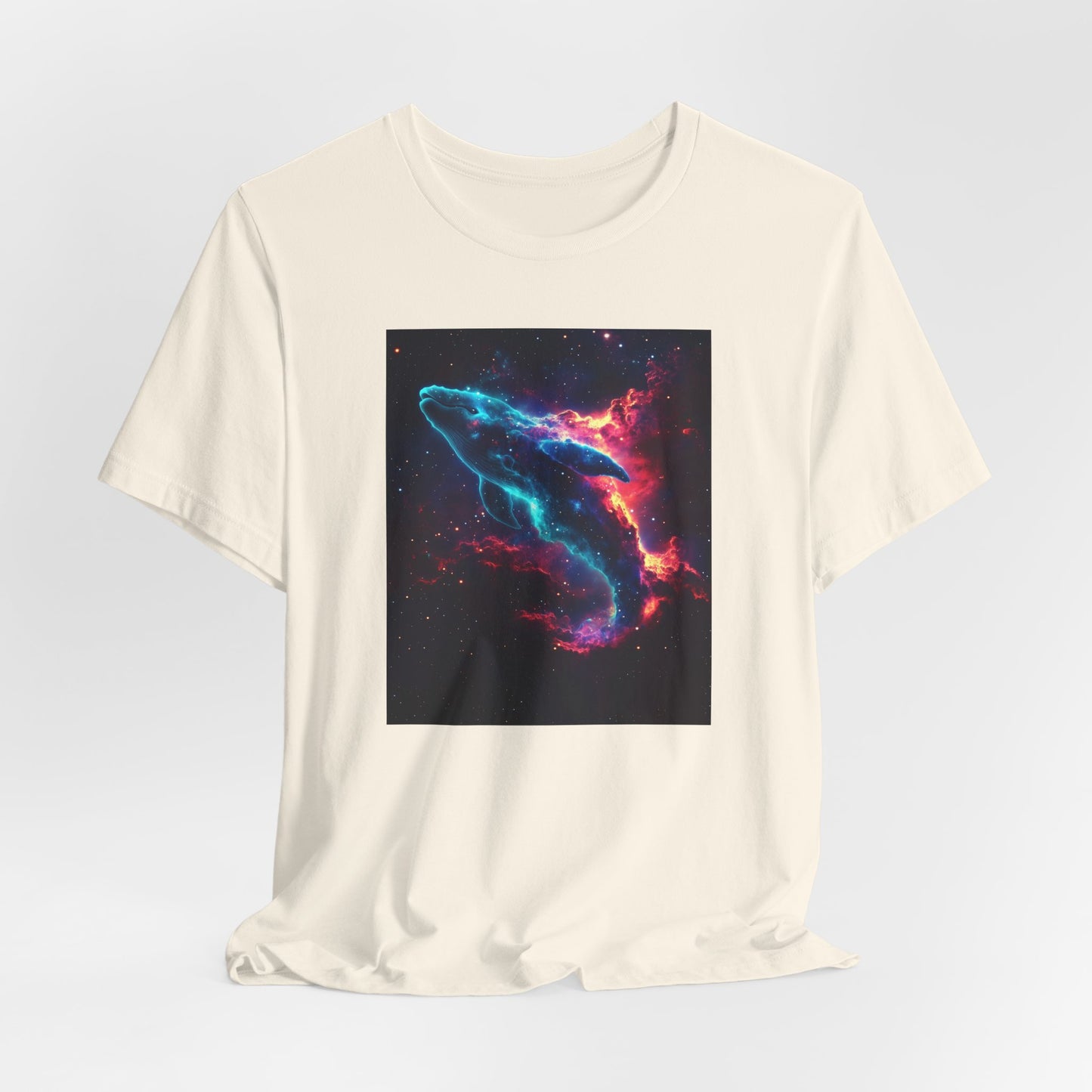 Space Nebula Series - Cosmic Whale T-Shirt