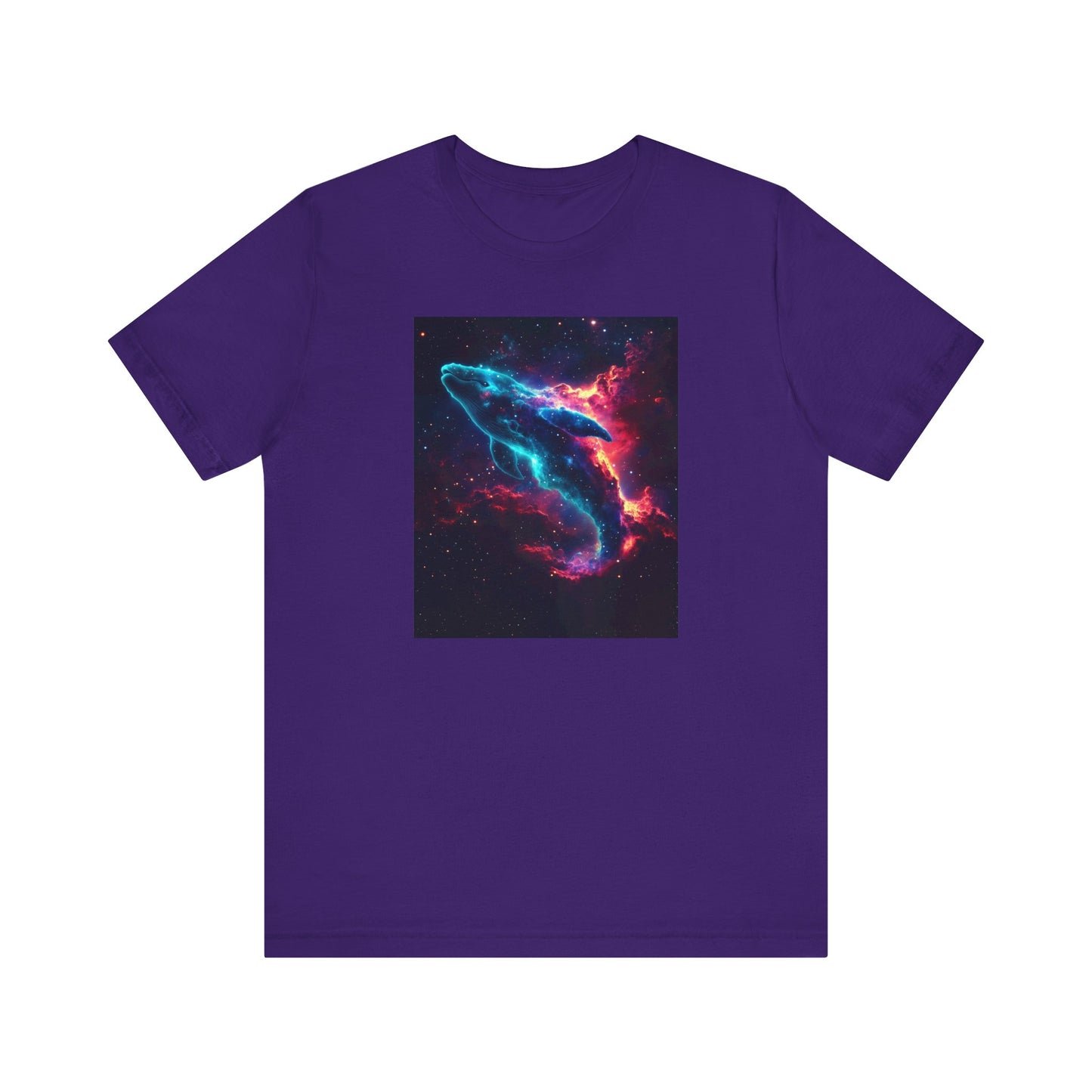 Space Nebula Series - Cosmic Whale T-Shirt