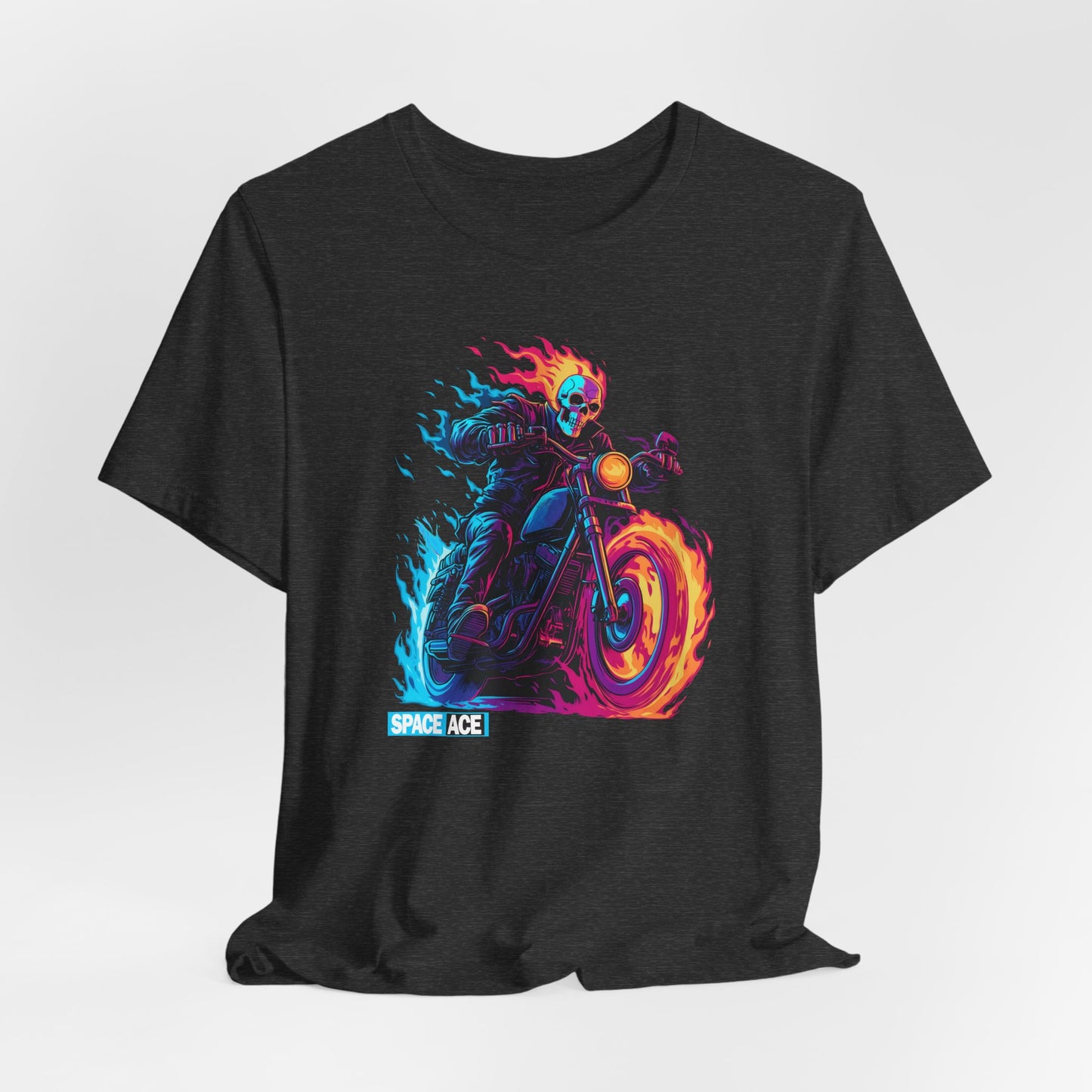 Hero Series - Flaming Bike T-Shirt