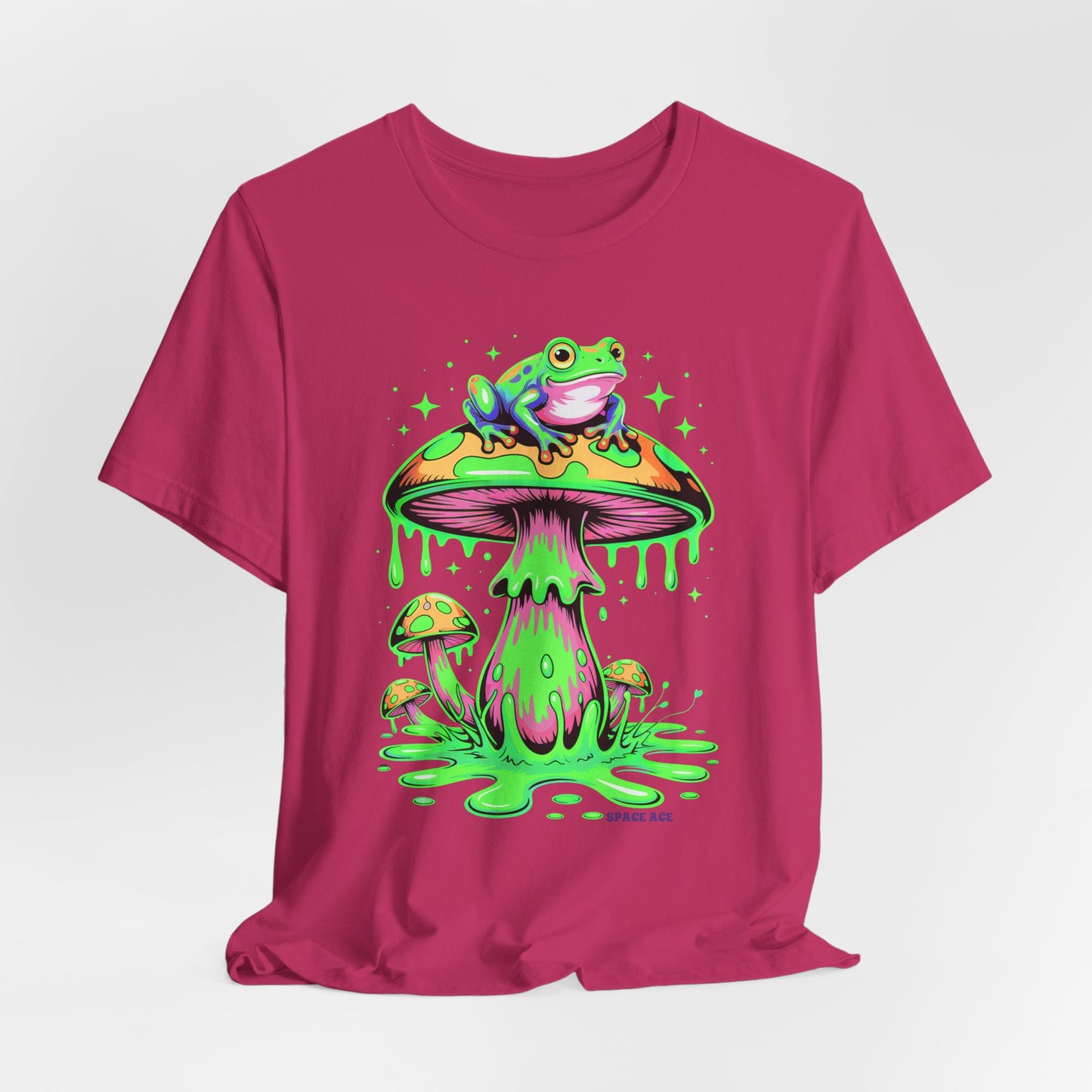 Trippy Mushroom Frog T-Shirt