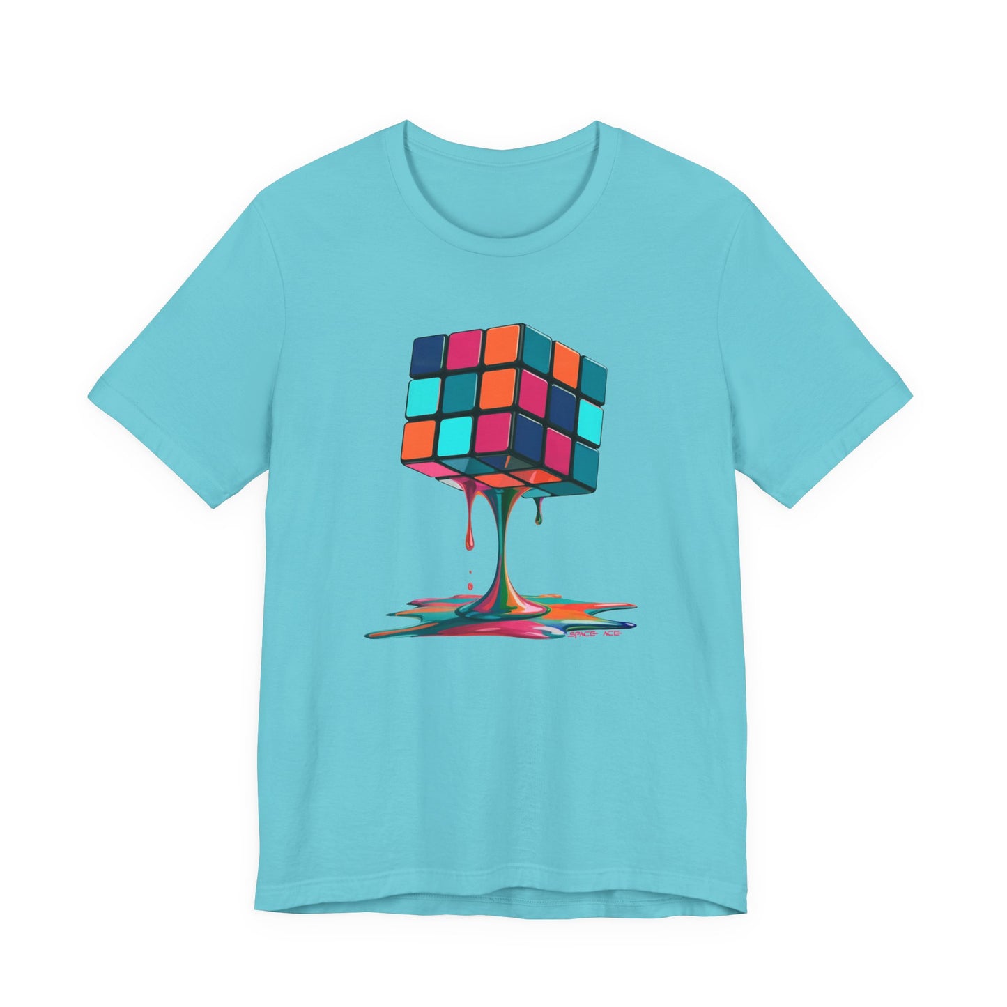 Puzzle Cube Tee, Retro Graphic Shirt, Unisex T-Shirt, Gift for Gamers, Fun Casual Wear, Trendy Street Fashion
