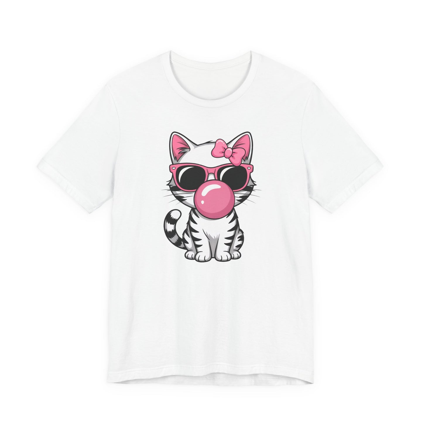 Bubble Gum Girl Kitty T-Shirt