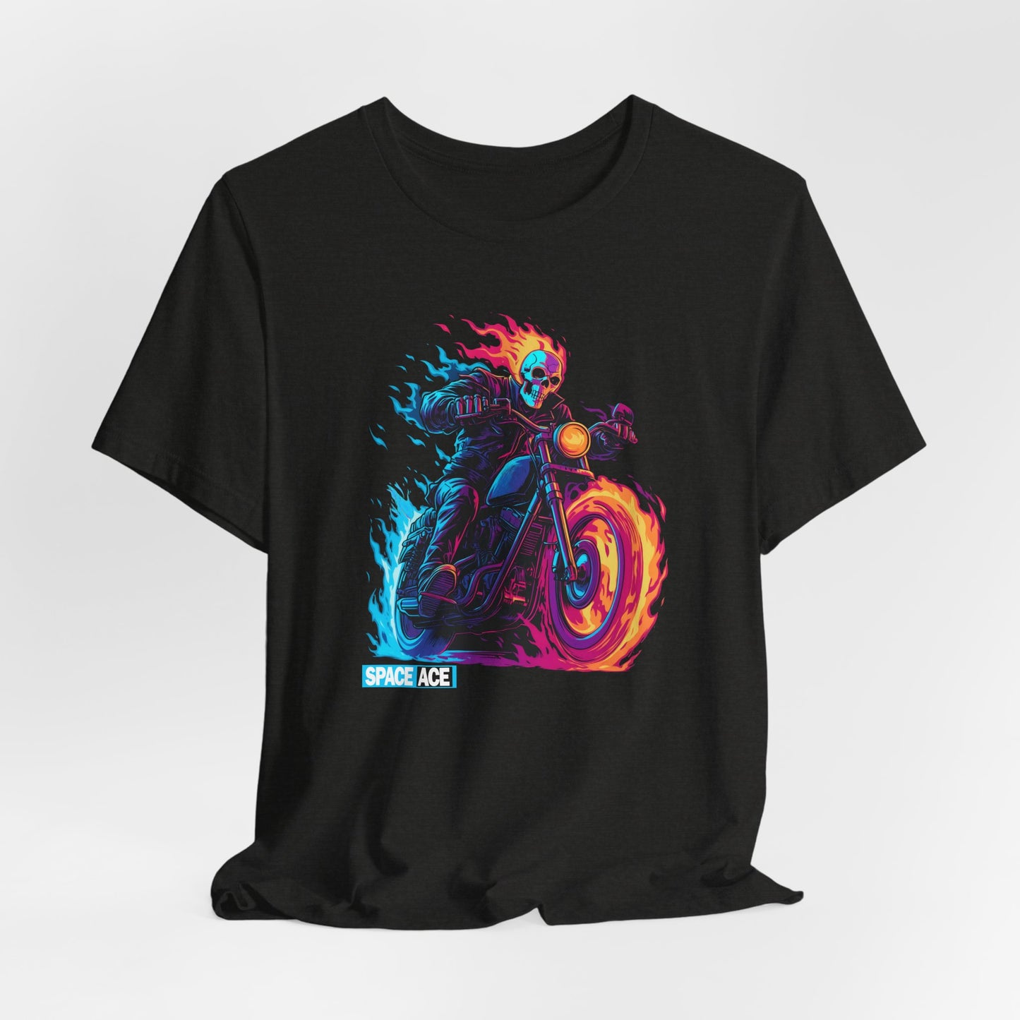 Hero Series - Flaming Bike T-Shirt