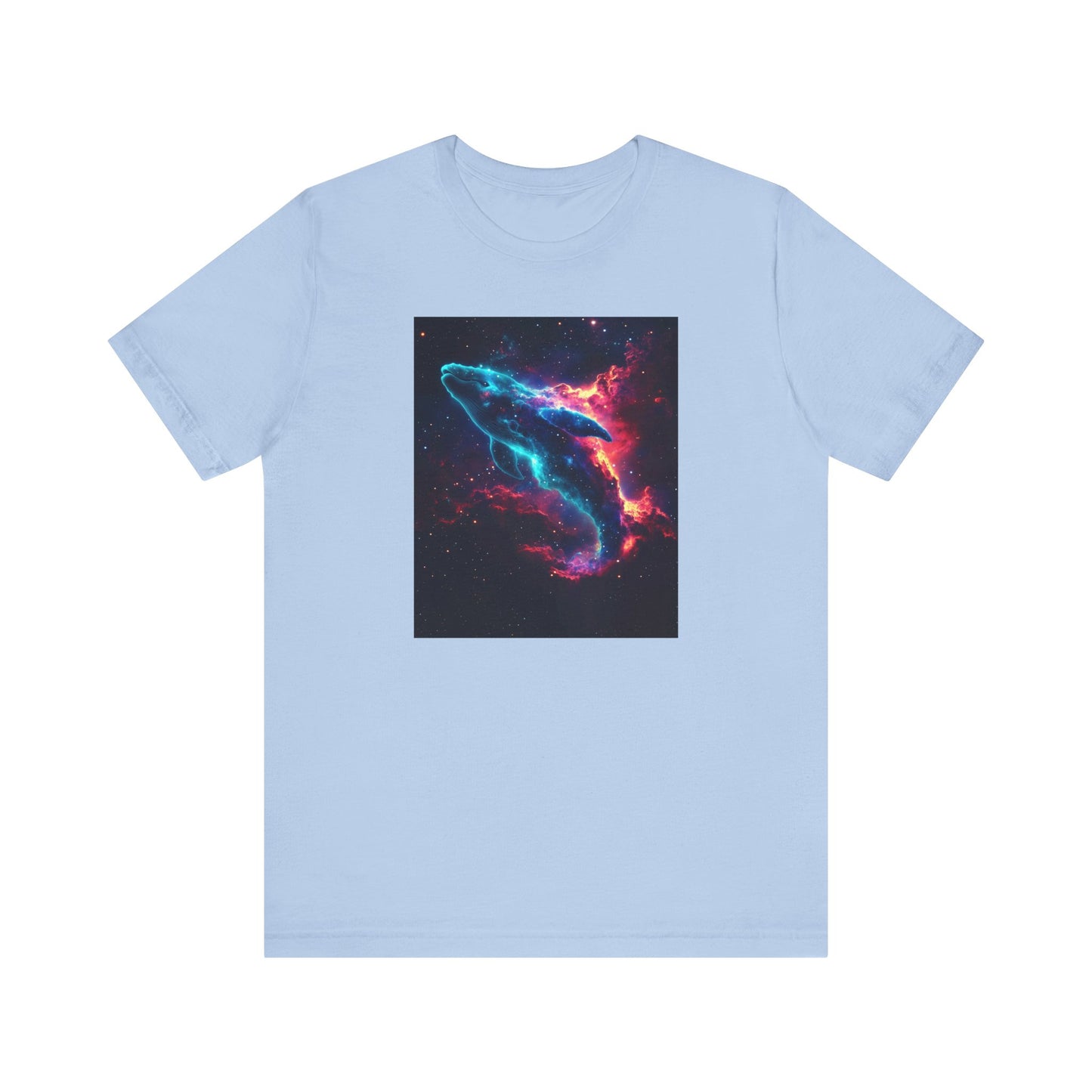Space Nebula Series - Cosmic Whale T-Shirt