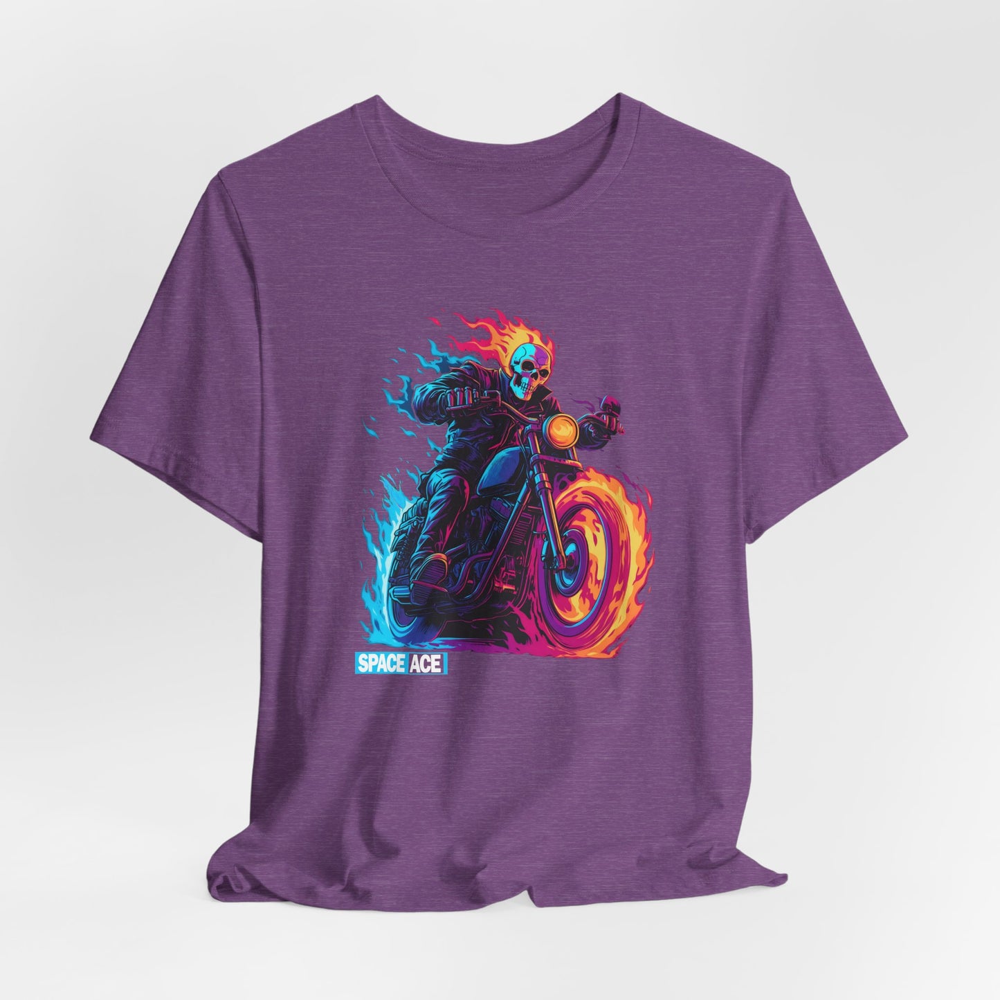 Hero Series - Flaming Bike T-Shirt