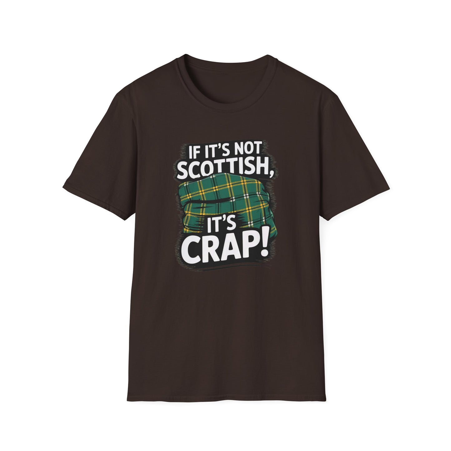Scottish Pride T-Shirt, Humorous Scottish Shirt, Unisex Tee, Gift for Scots, St. Patrick's Day Apparel, Softstyle T-Shirt