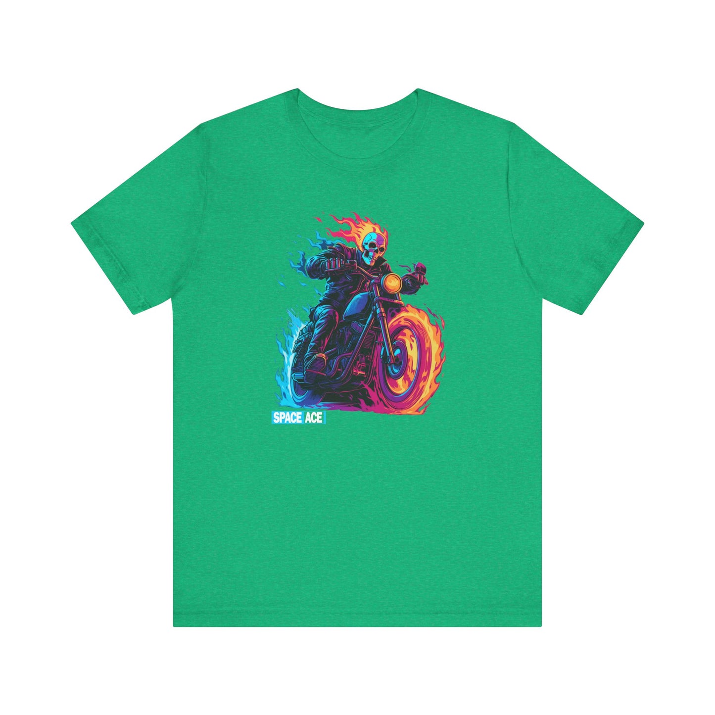 Hero Series - Flaming Bike T-Shirt
