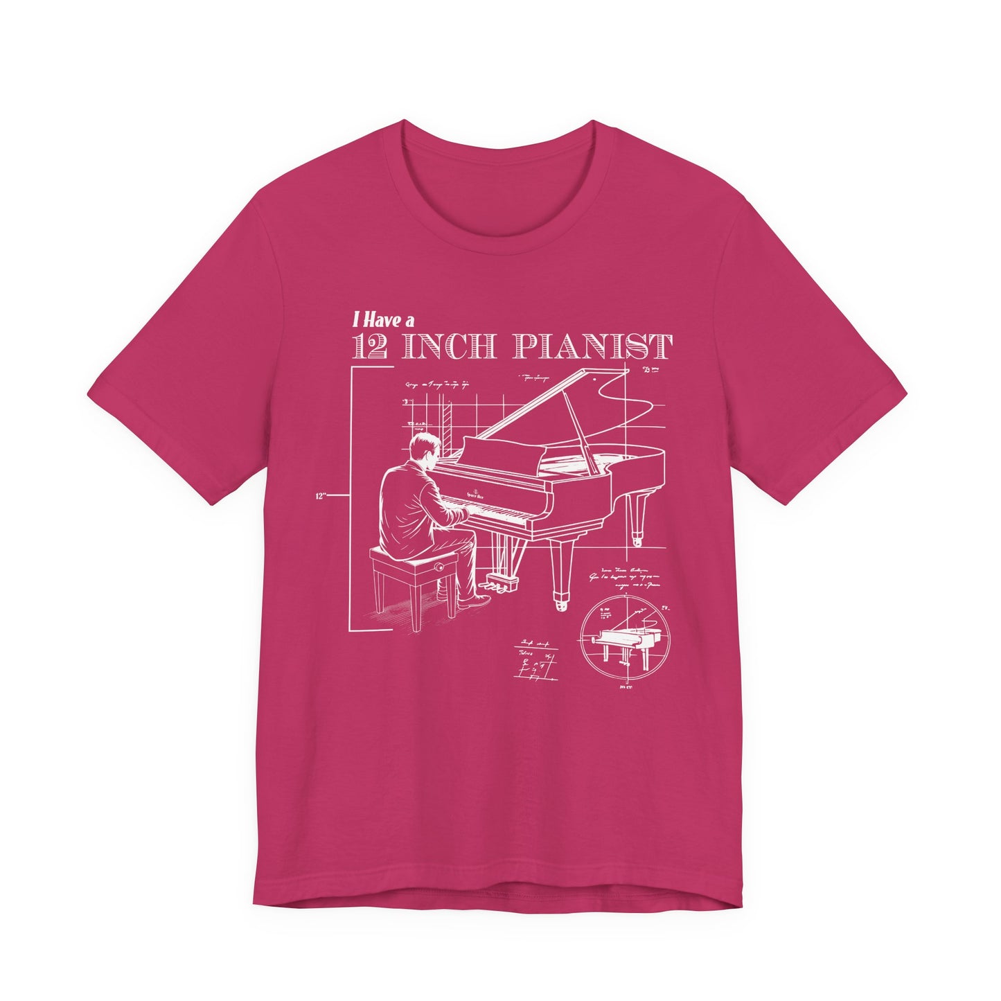 12 Inch Pianist T-Shirt