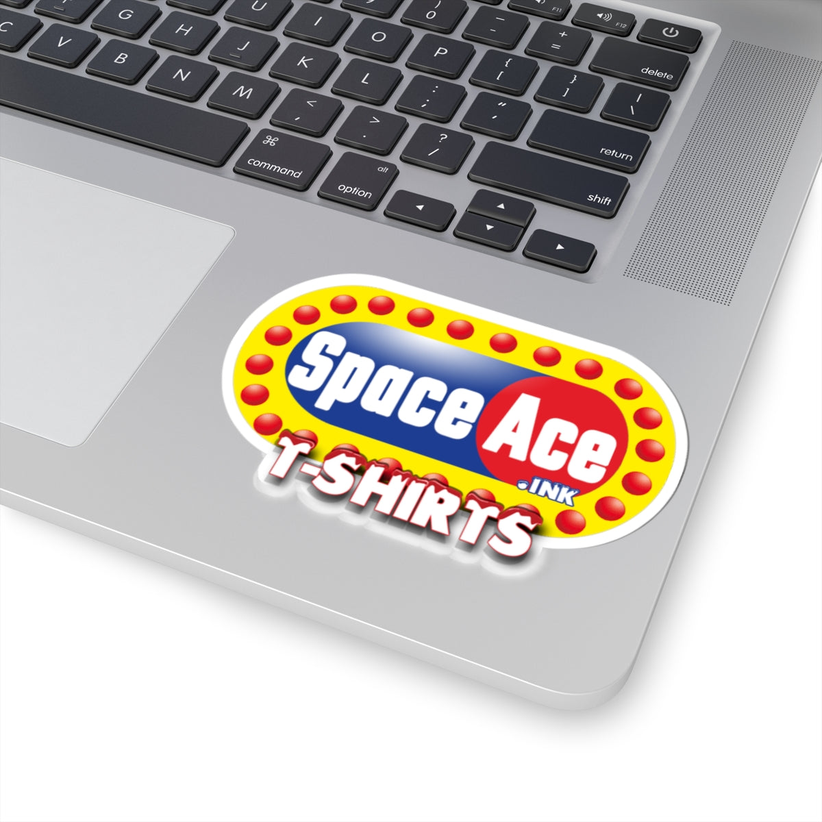 Space Ace Kiss-Cut Stickers | Colorful Retro Decals, Fun Stickers for Laptops, Journals, and More