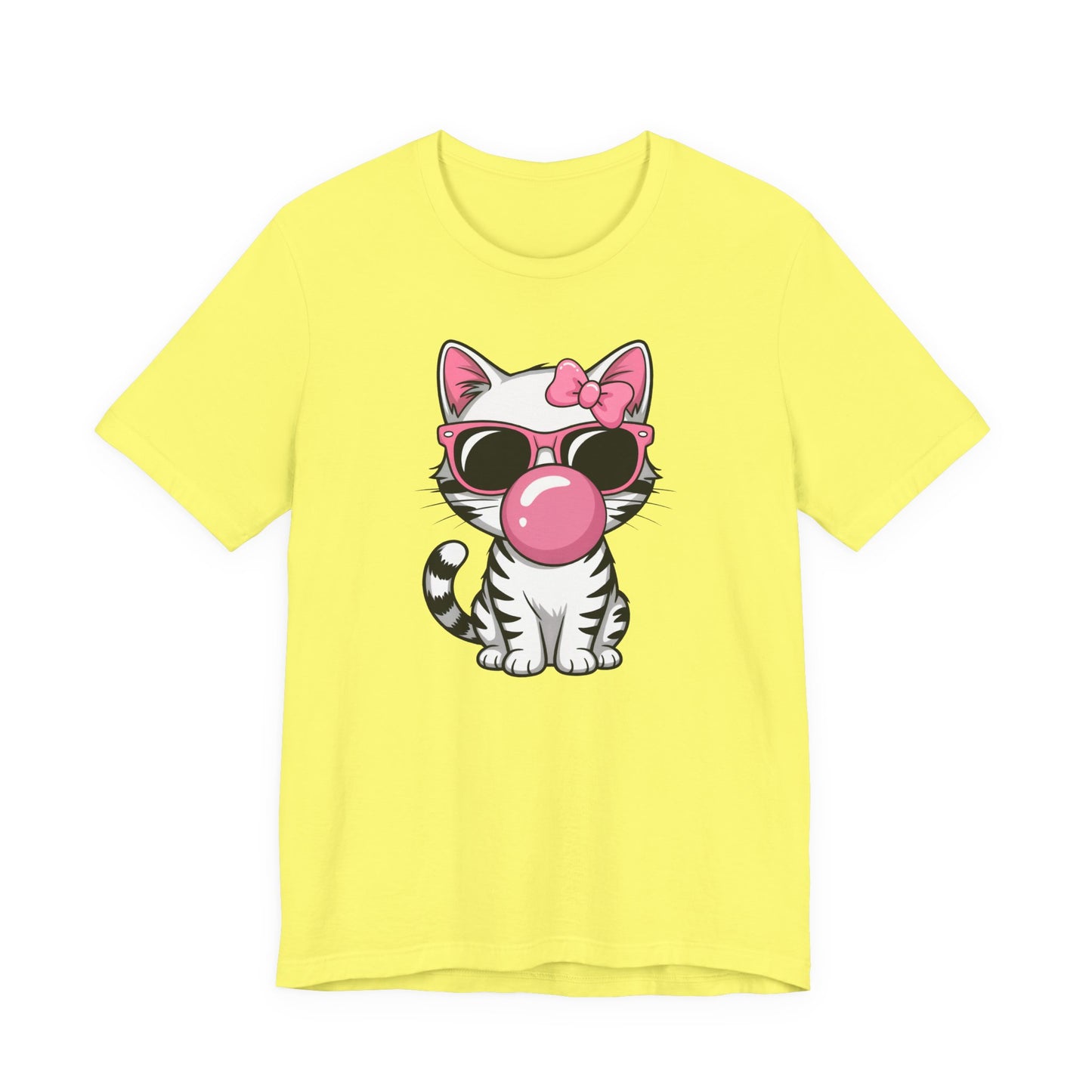 Bubble Gum Girl Kitty T-Shirt
