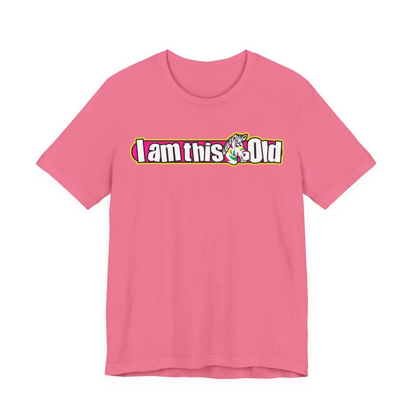 I am this old Fruit Stripe Gum Tshirt, novelty tee, Retro vintage logos