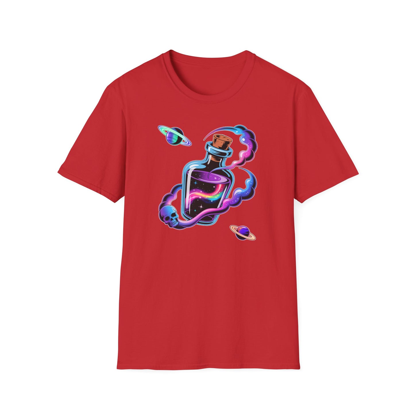 Galactic Potion T-Shirt, Cosmic Tee, Space Shirt, Gift for Astronomers, Science Lovers, Boho Style Apparel