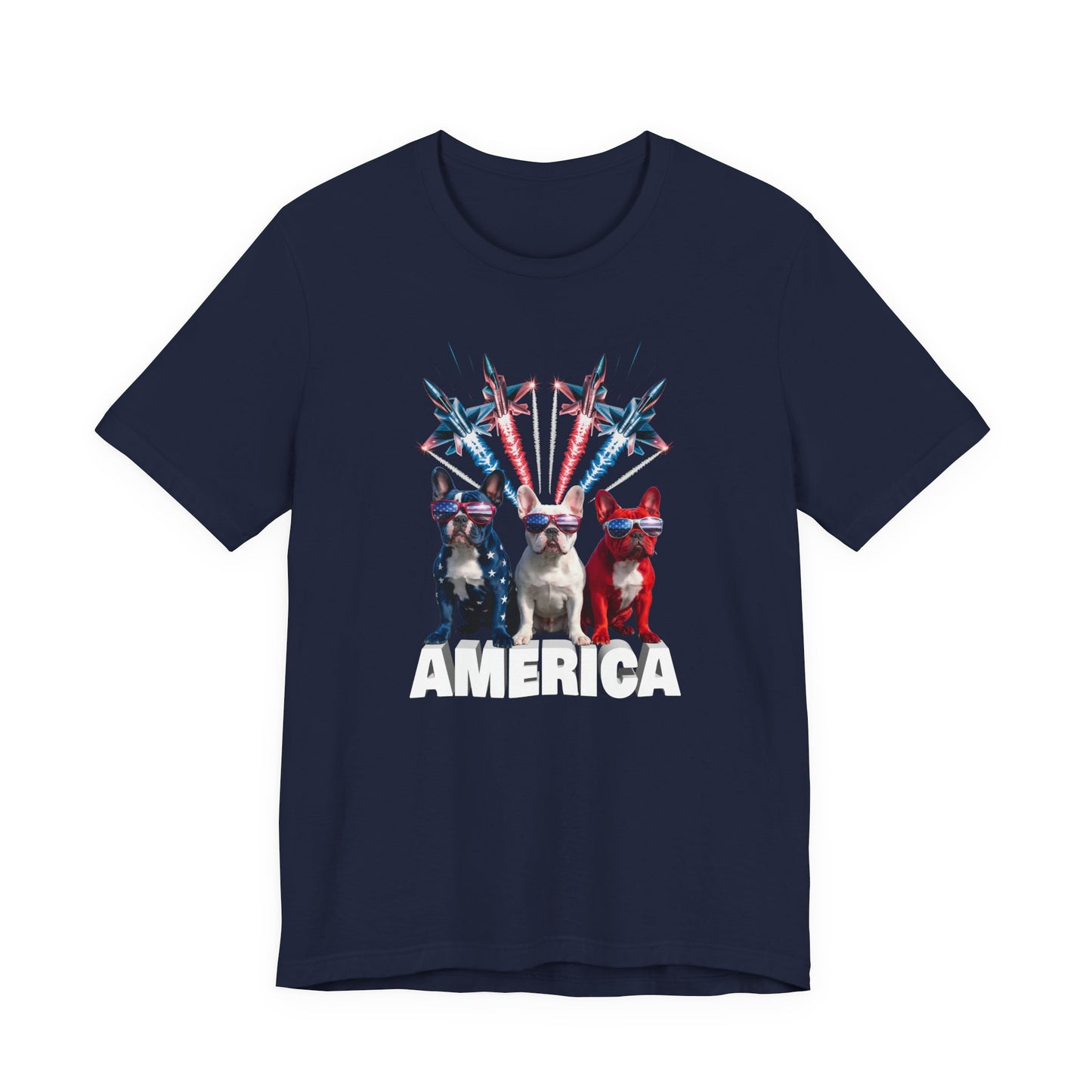 Fourth of July Frenchies T-Shirt