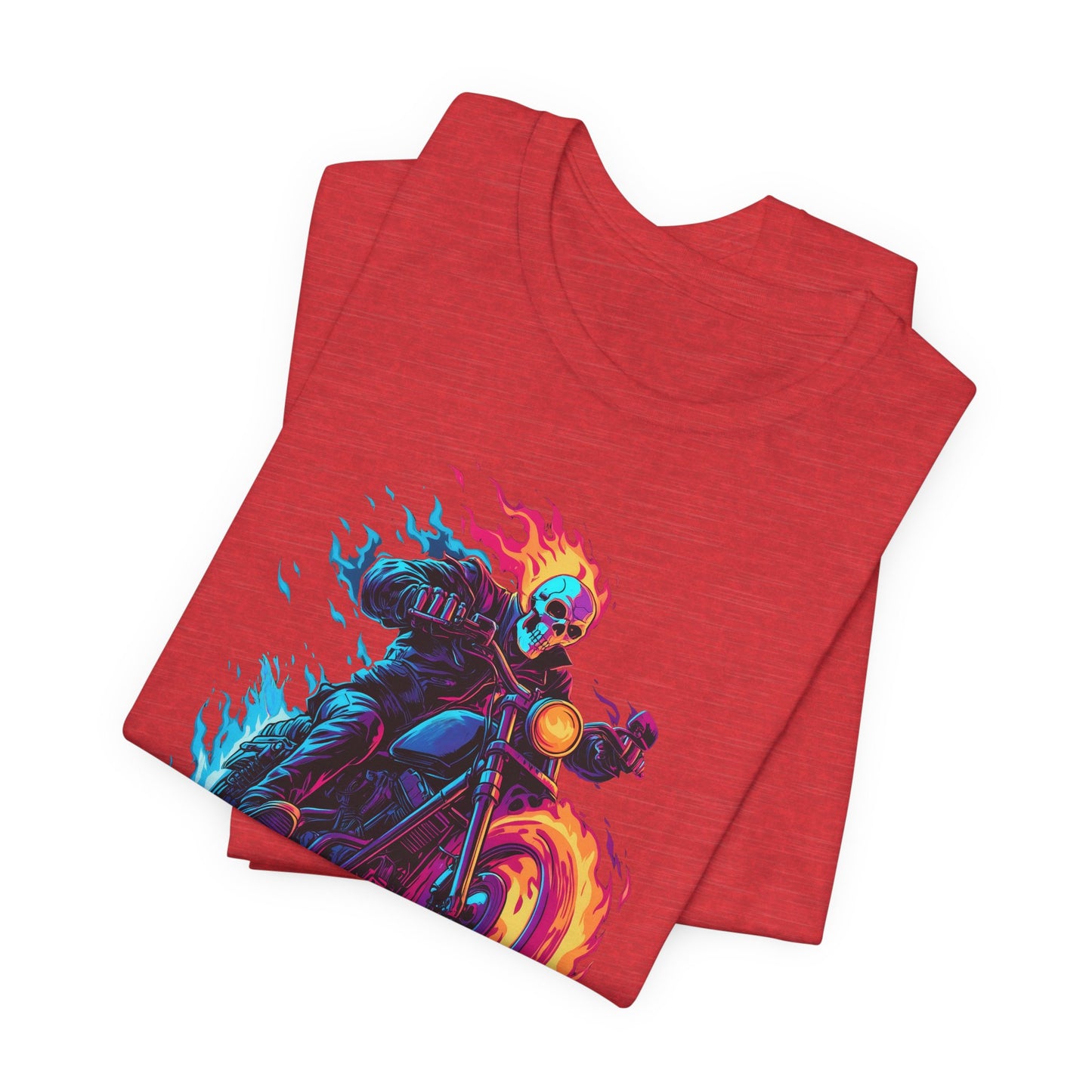 Hero Series - Flaming Bike T-Shirt
