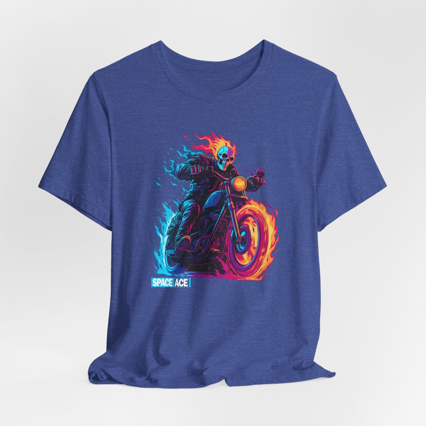 Hero Series - Flaming Bike T-Shirt