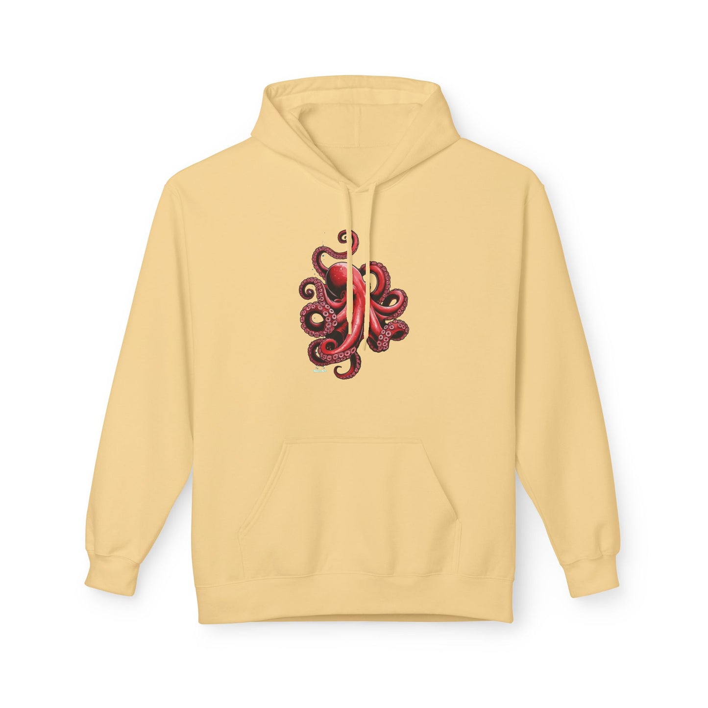 Octopus Design Hoodie, Unique Hoodie Gift, Casual Wear, Unisex Apparel