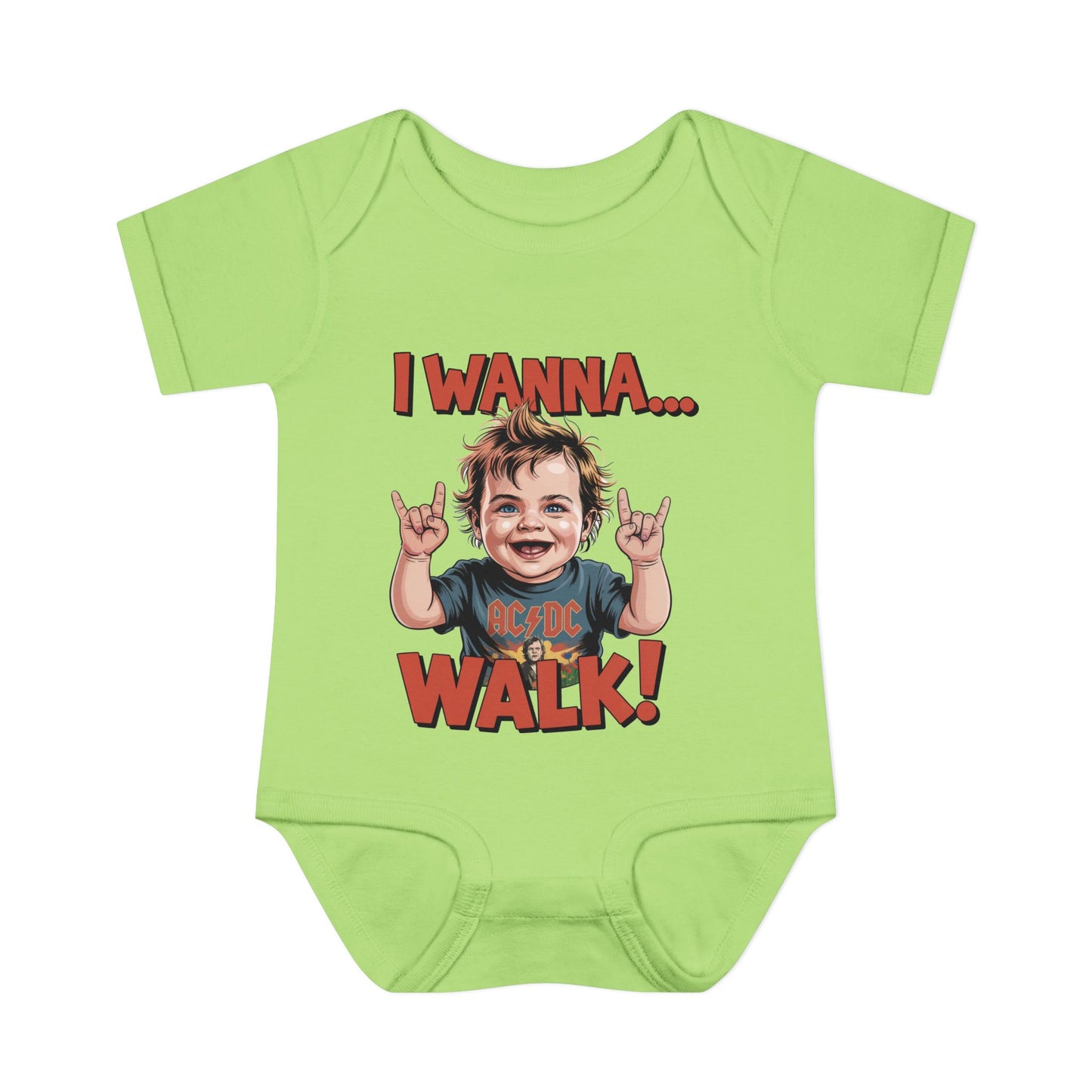 Infant Baby Rock n Roll Bodysuit Cute Baby Gift, New Parent Essentials, Baby Shower Gift, Musical Baby Onesie, Toddler Clothing