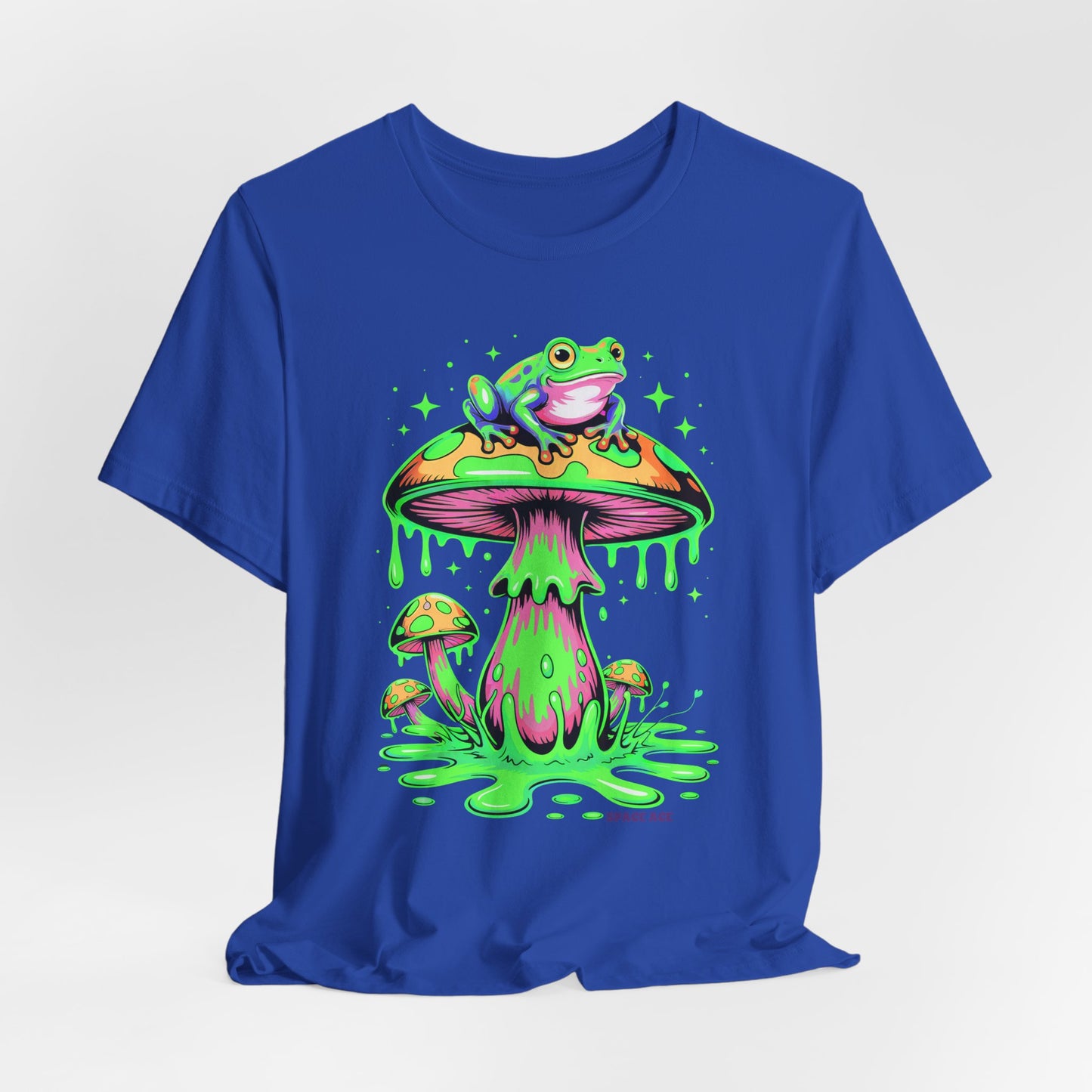 Trippy Mushroom Frog T-Shirt