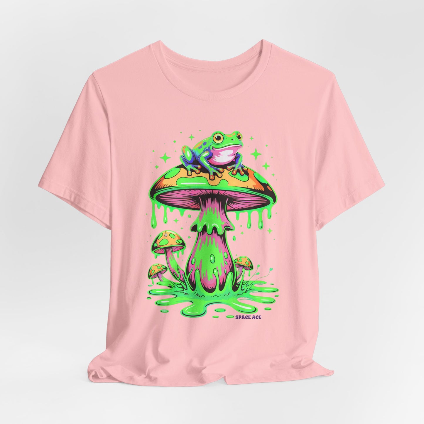 Trippy Mushroom Frog T-Shirt