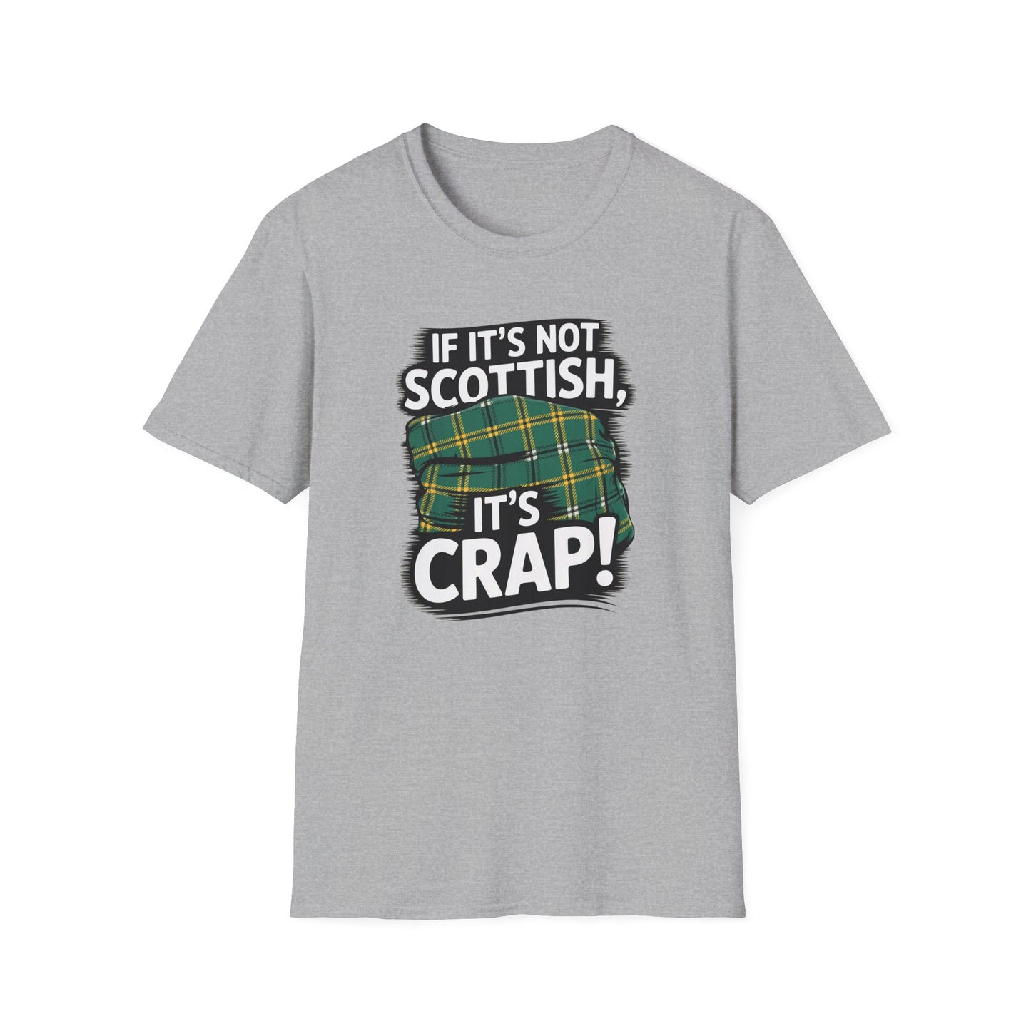 Scottish Pride T-Shirt, Humorous Scottish Shirt, Unisex Tee, Gift for Scots, St. Patrick's Day Apparel, Softstyle T-Shirt