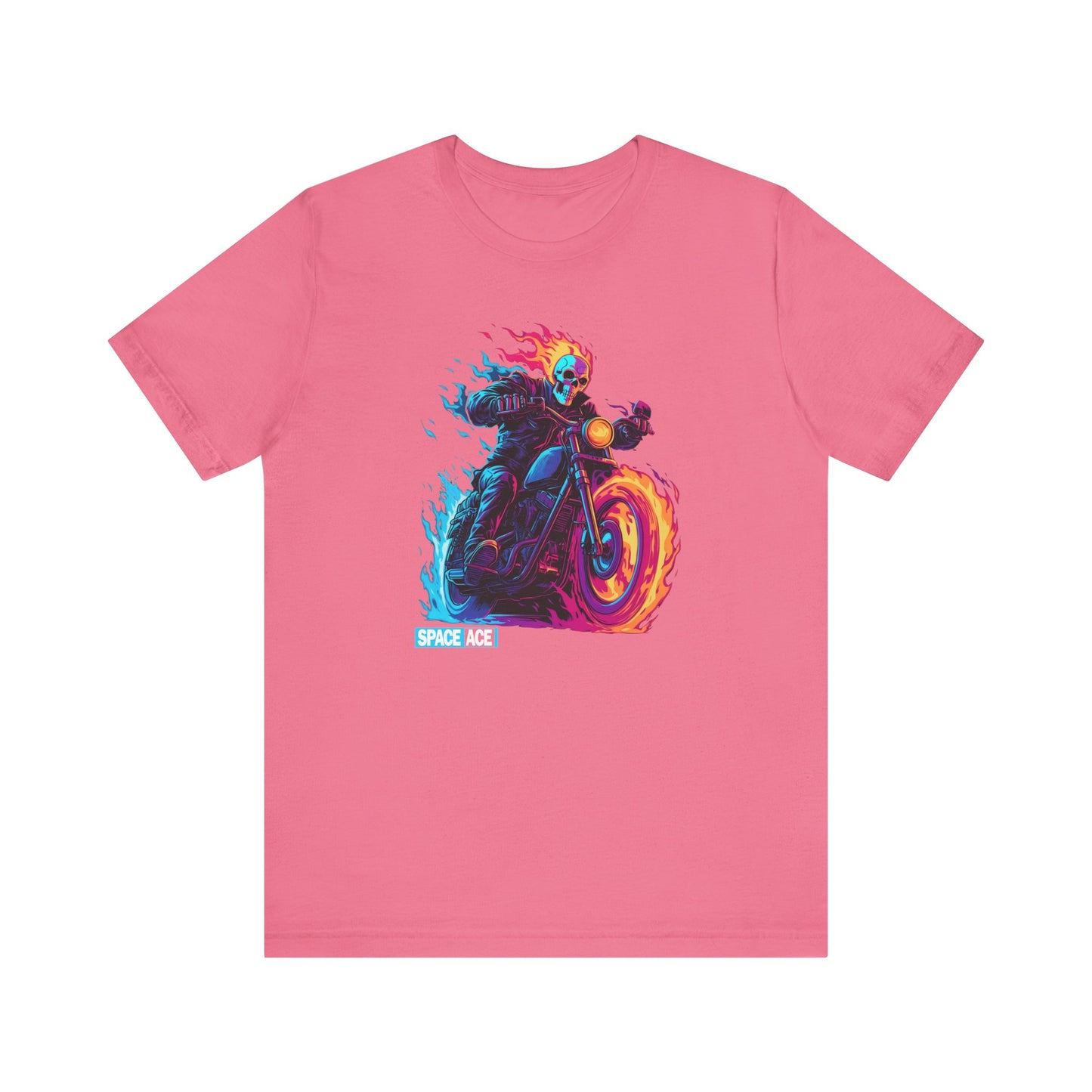 Hero Series - Flaming Bike T-Shirt