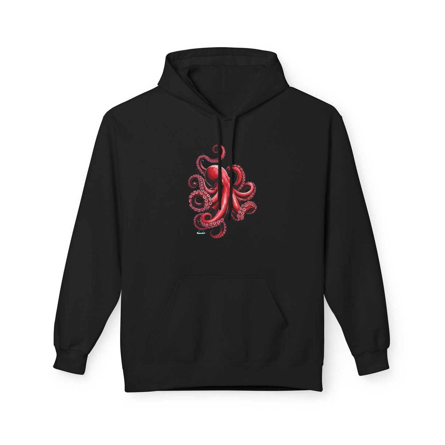 Octopus Design Hoodie, Unique Hoodie Gift, Casual Wear, Unisex Apparel