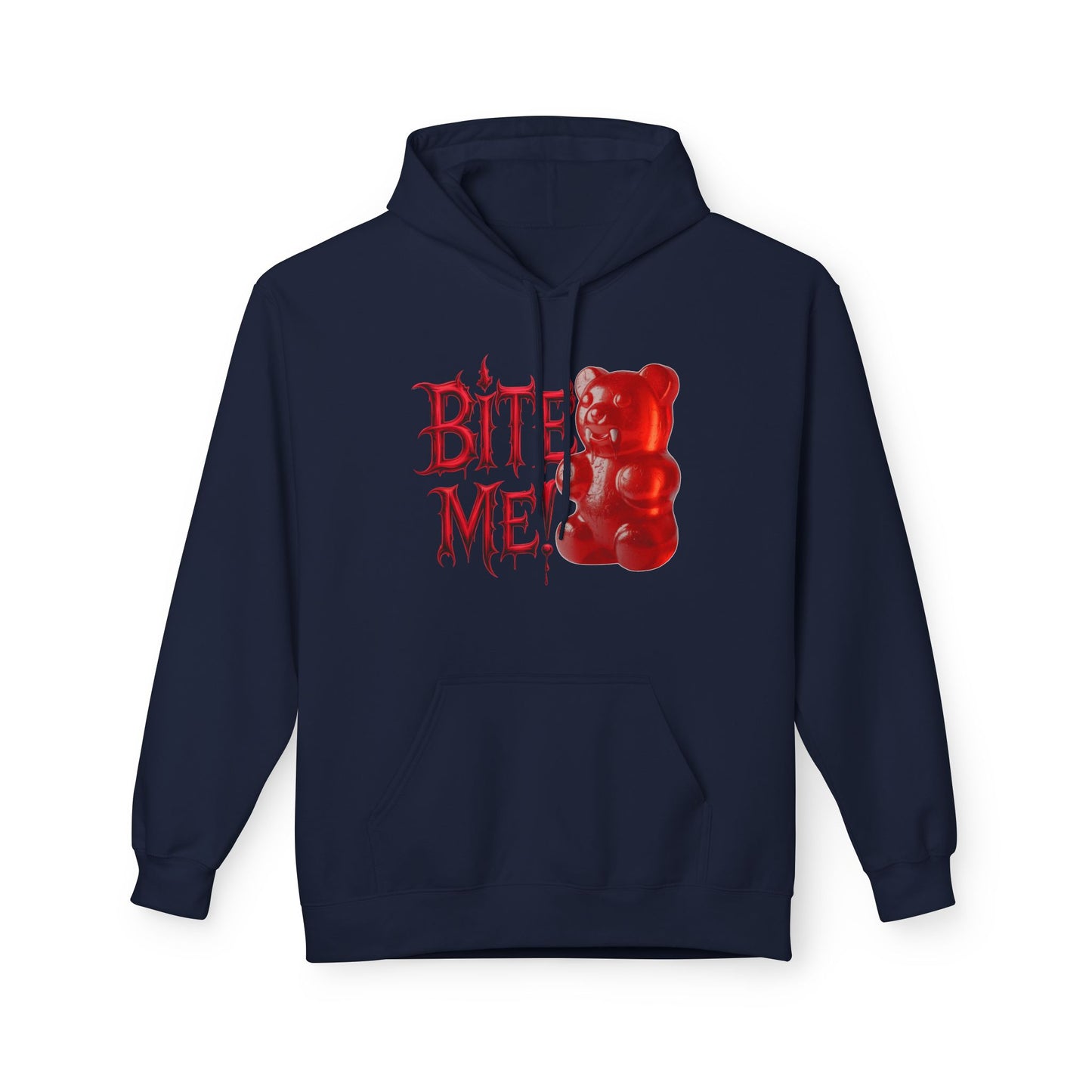 Gummy Bear Hoodie Bite Me! | Cozy Gift for Candy Lovers, Halloween Treat, Fun Streetwear