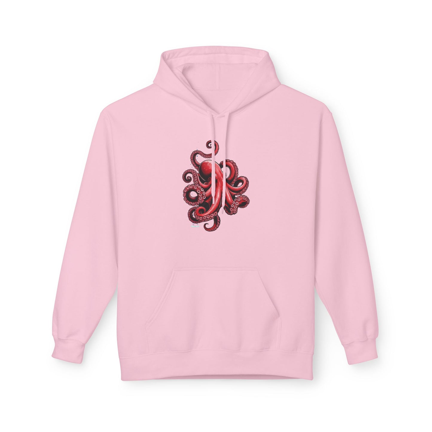 Octopus Design Hoodie, Unique Hoodie Gift, Casual Wear, Unisex Apparel