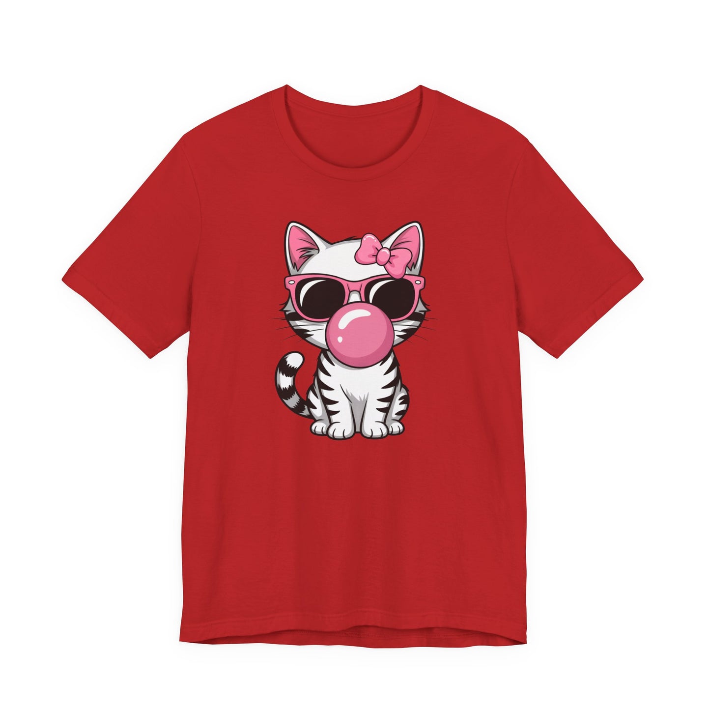 Bubble Gum Girl Kitty T-Shirt