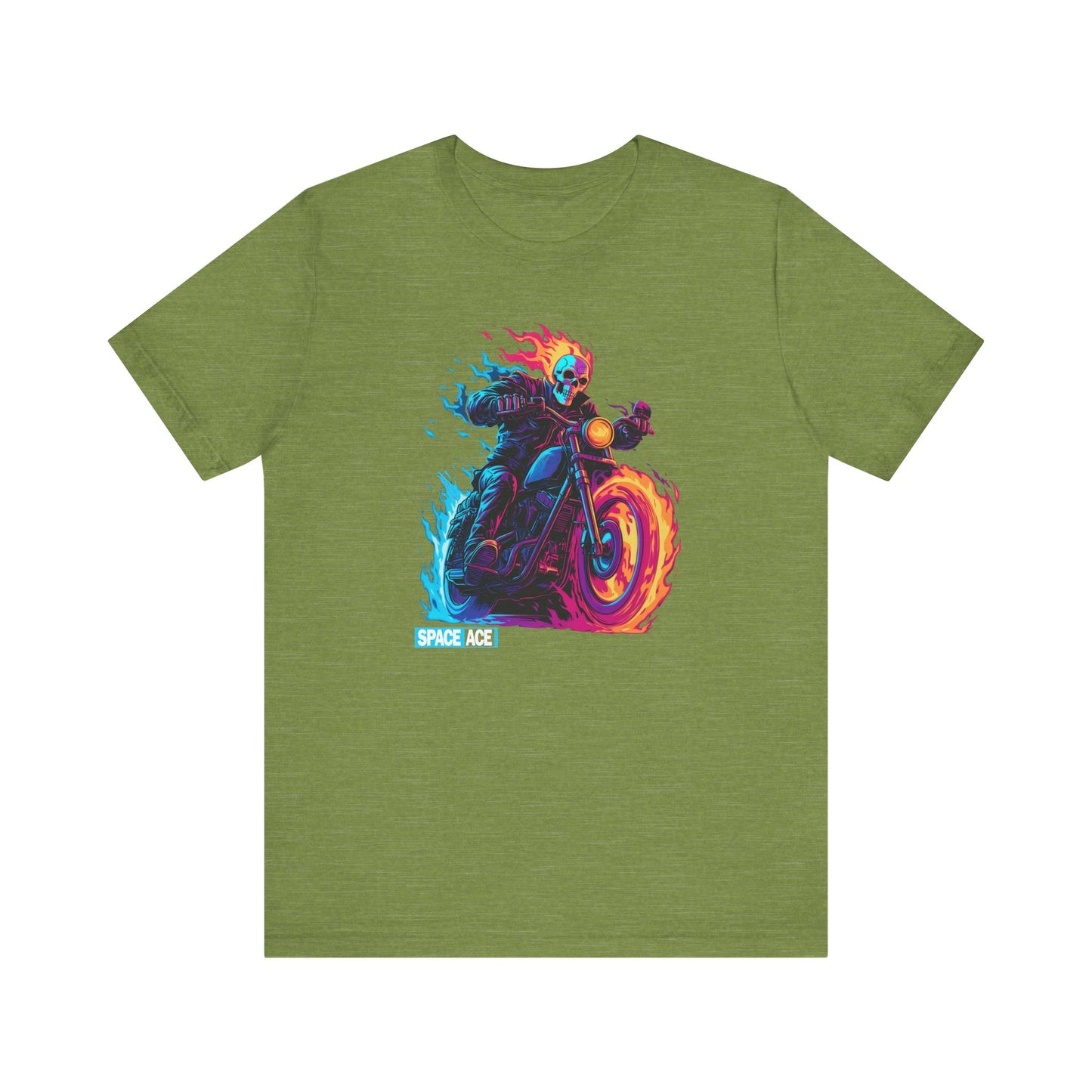 Hero Series - Flaming Bike T-Shirt