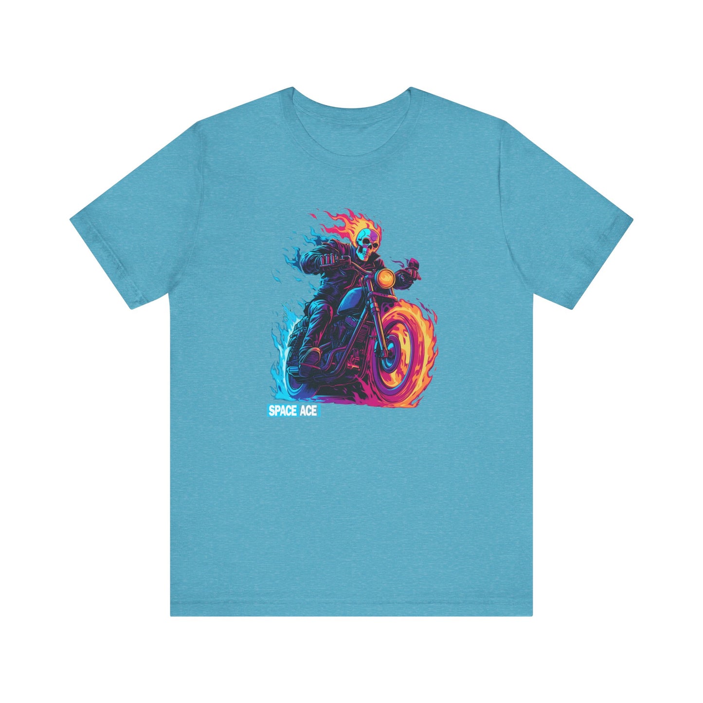 Hero Series - Flaming Bike T-Shirt