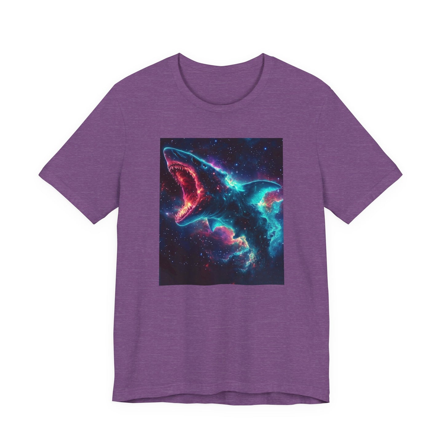 Space Nebula Series - Cosmic Shark T-Shirt