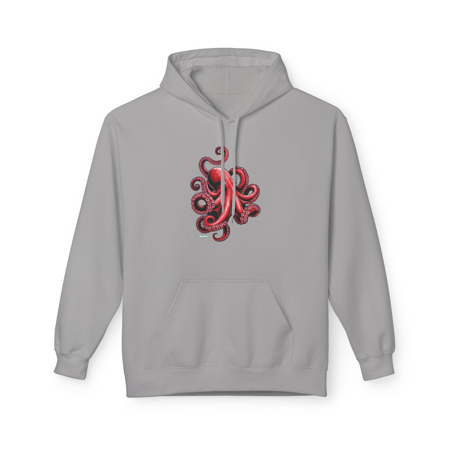 Octopus Design Hoodie, Unique Hoodie Gift, Casual Wear, Unisex Apparel
