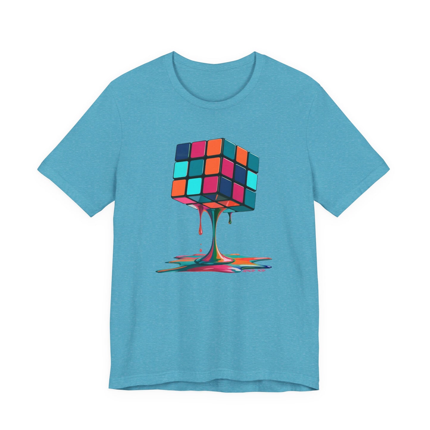 Puzzle Cube Tee, Retro Graphic Shirt, Unisex T-Shirt, Gift for Gamers, Fun Casual Wear, Trendy Street Fashion