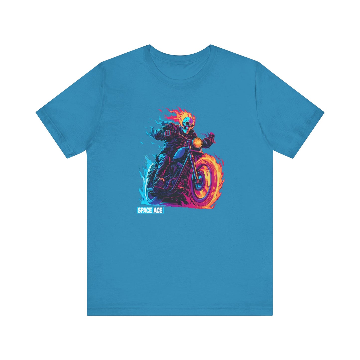 Hero Series - Flaming Bike T-Shirt
