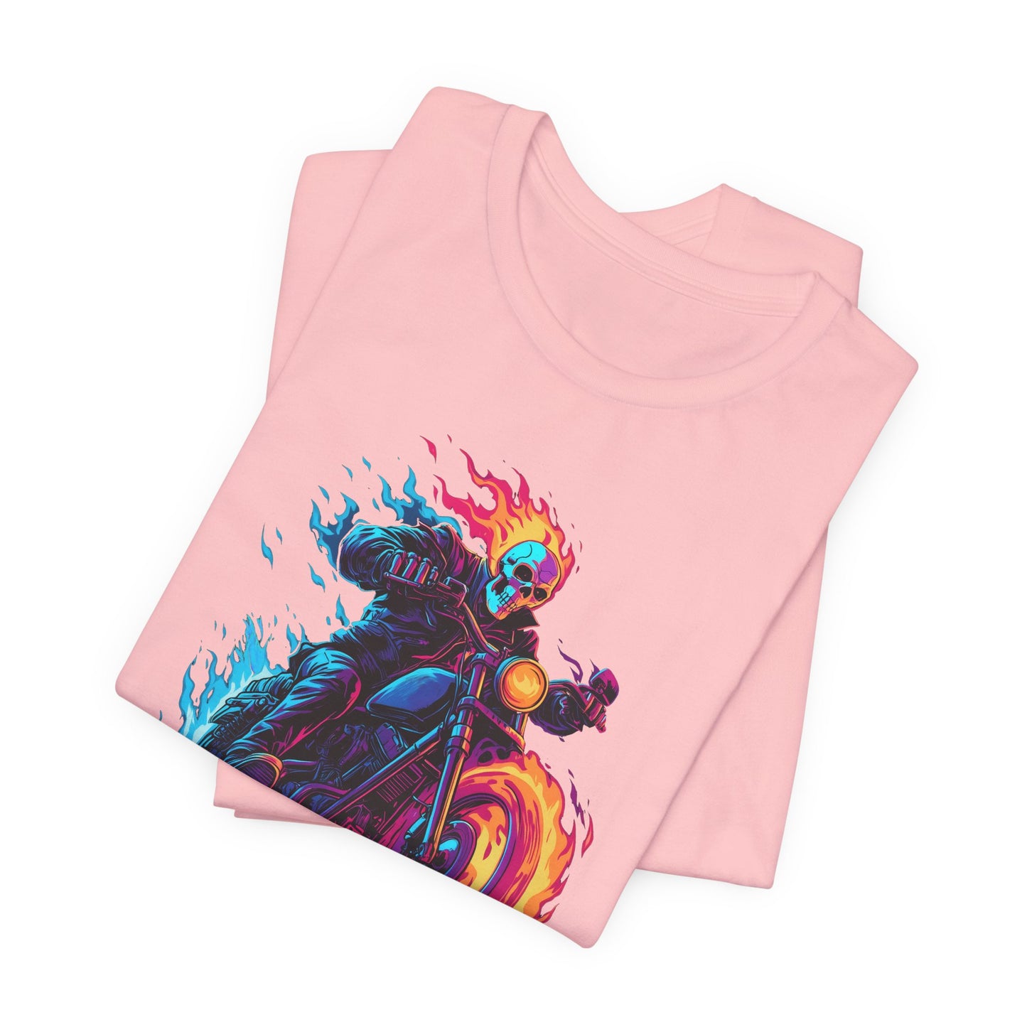 Hero Series - Flaming Bike T-Shirt