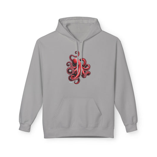 Octopus Design Hoodie, Unique Hoodie Gift, Casual Wear, Unisex Apparel